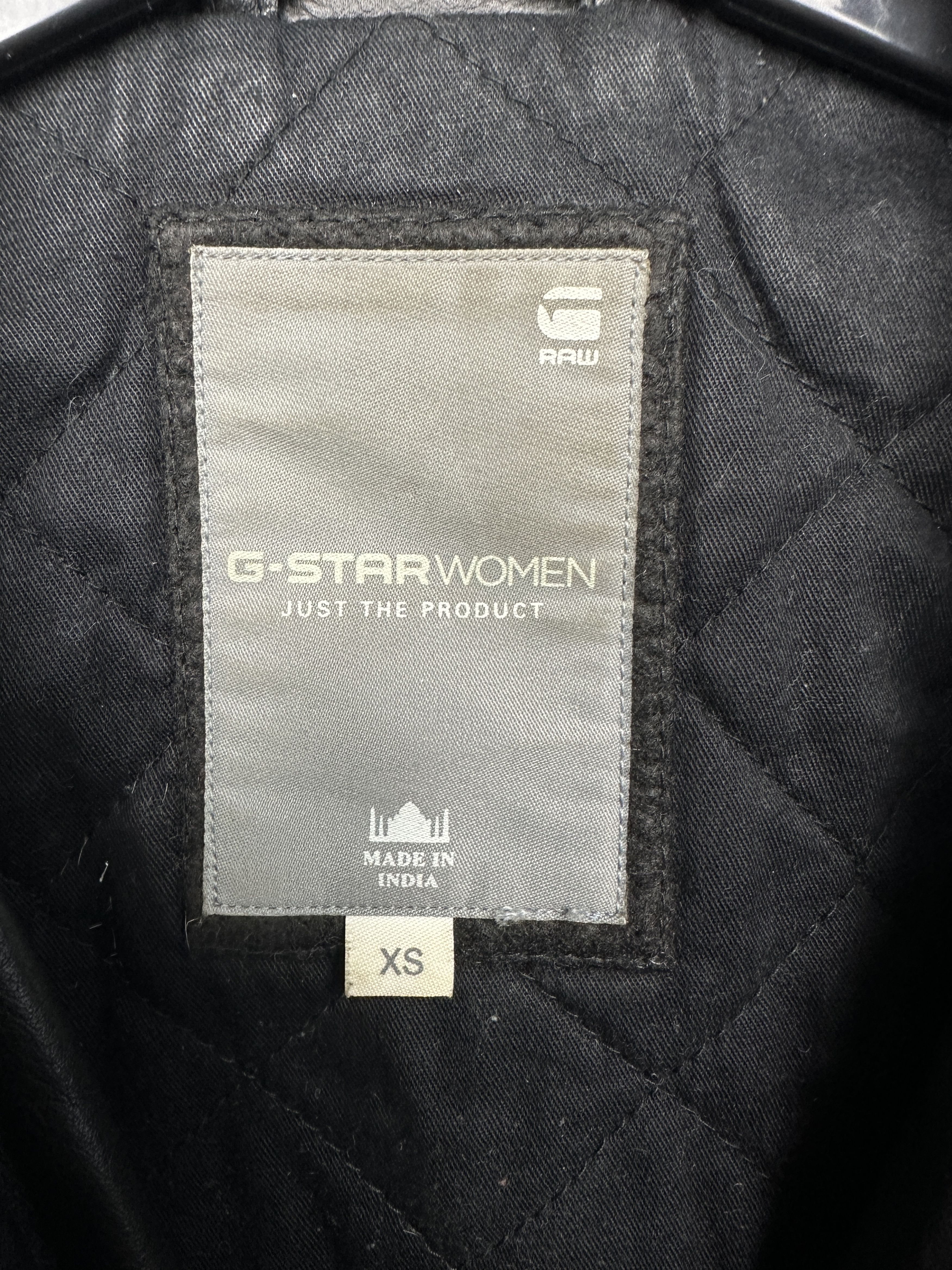 G-Star G Star Raw Womens Leather Gilet Vest Size XS / US 0-2 / IT 36-38 - 5 Thumbnail