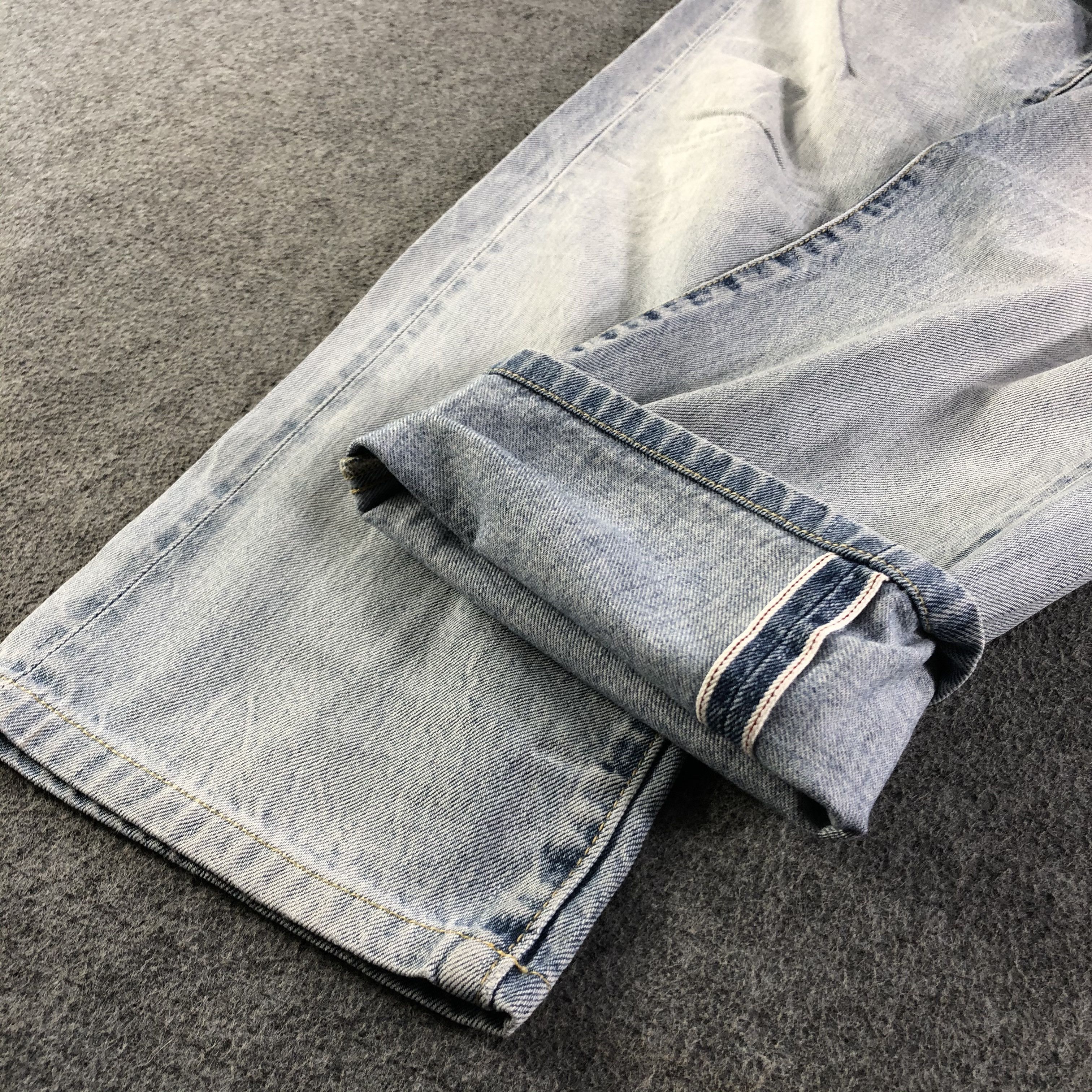 Uniqlo Light Wash Uniqlo Selvedge Jeans-J2966 Size US 34 / EU 50 - 5 Thumbnail