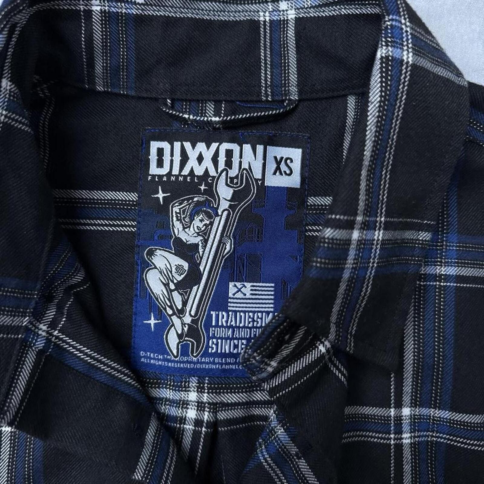 Other Y2K Dixxon Button Up Skater Flannel Shirt Size US XS / EU 42 / 0 - 4 Thumbnail