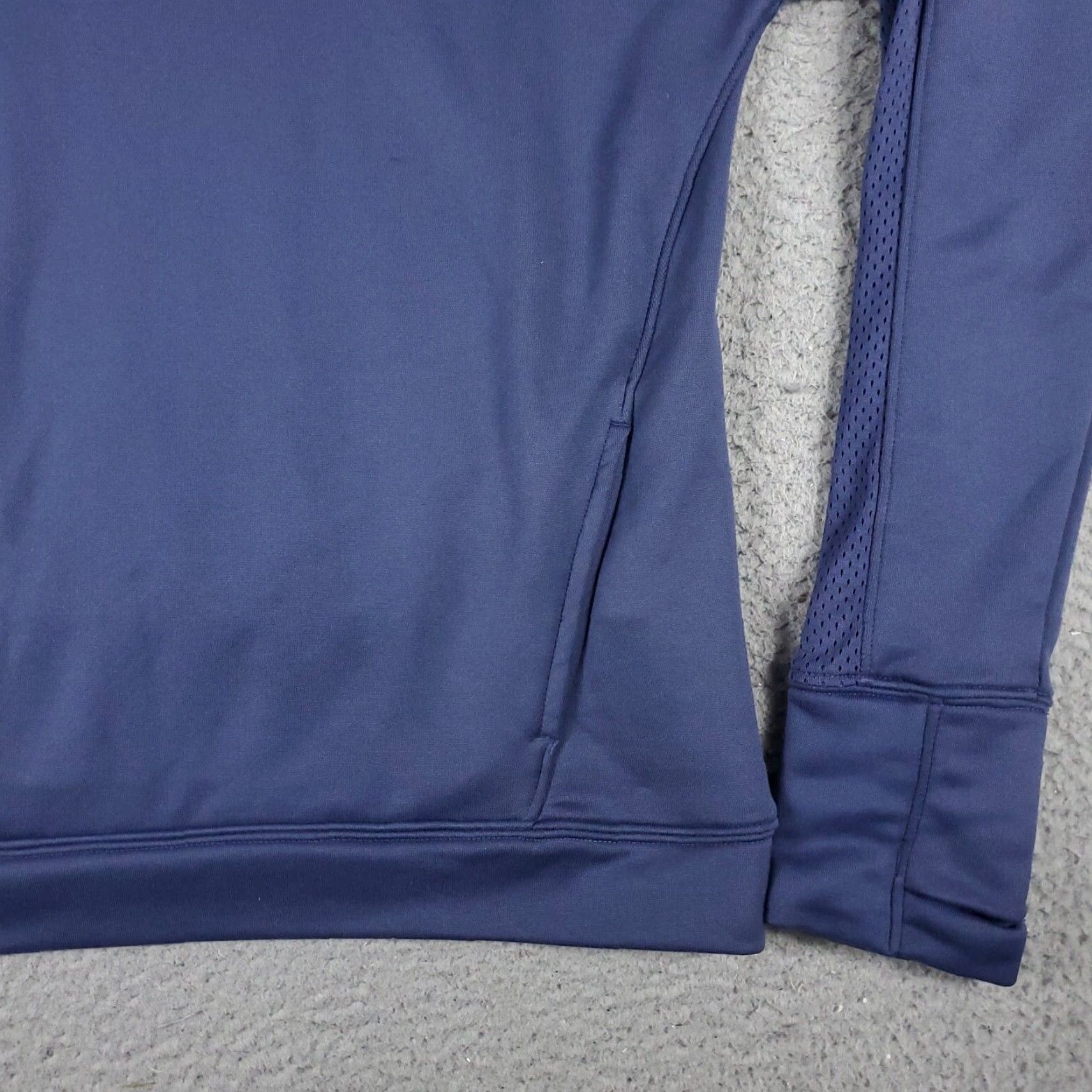 Under Armour Under Armour Sweatshirt Womens Small Blue High Neck Pullover Ladies Size S / US 4 / IT 40 - 5 Thumbnail