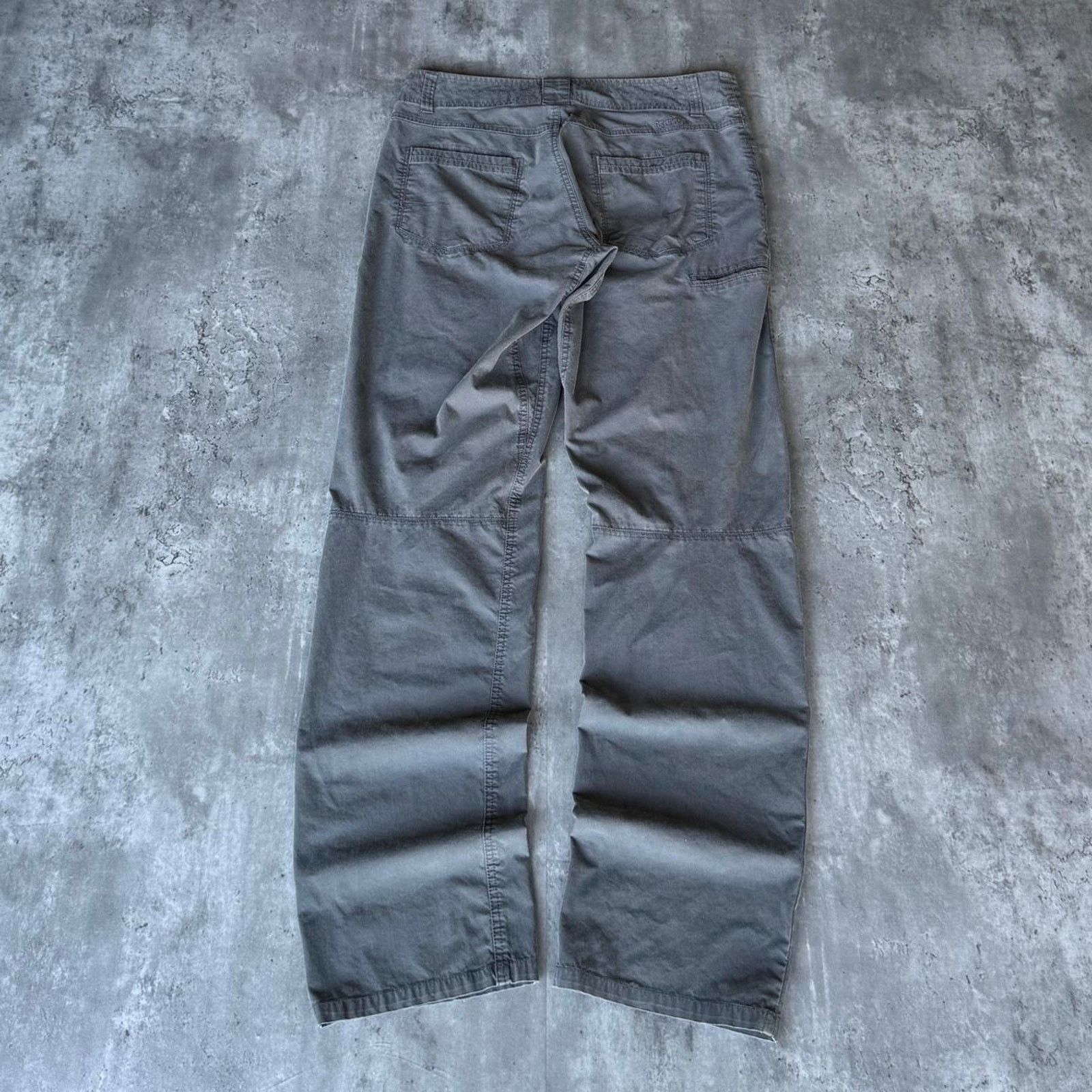 Kuhl × Vintage Kuhl Tonal Grey Technical Skater Grunge Y2K Unique Pants Size US 34 / EU 50 - 2 Thumbnail