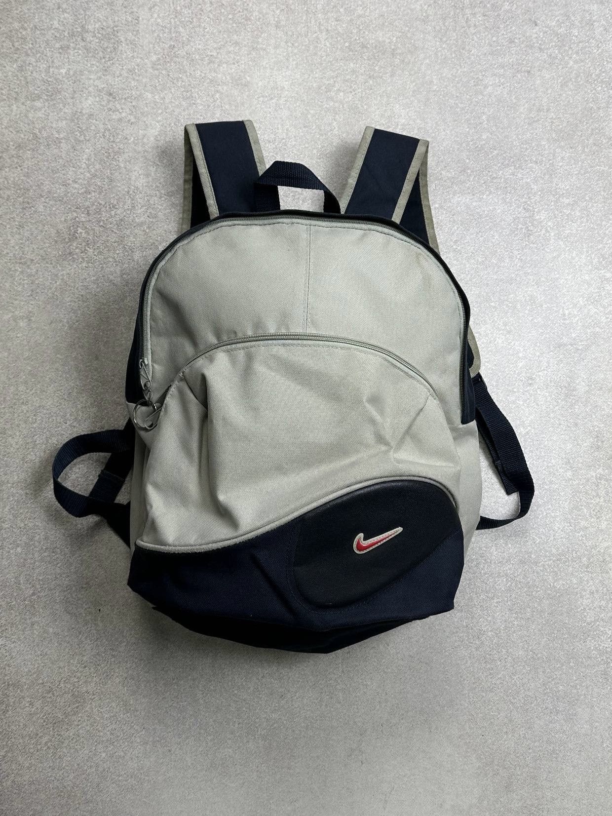 Nike Vintage Nike Big Swoosh Backpack Rare Os Size ONE SIZE - 1 Thumbnail
