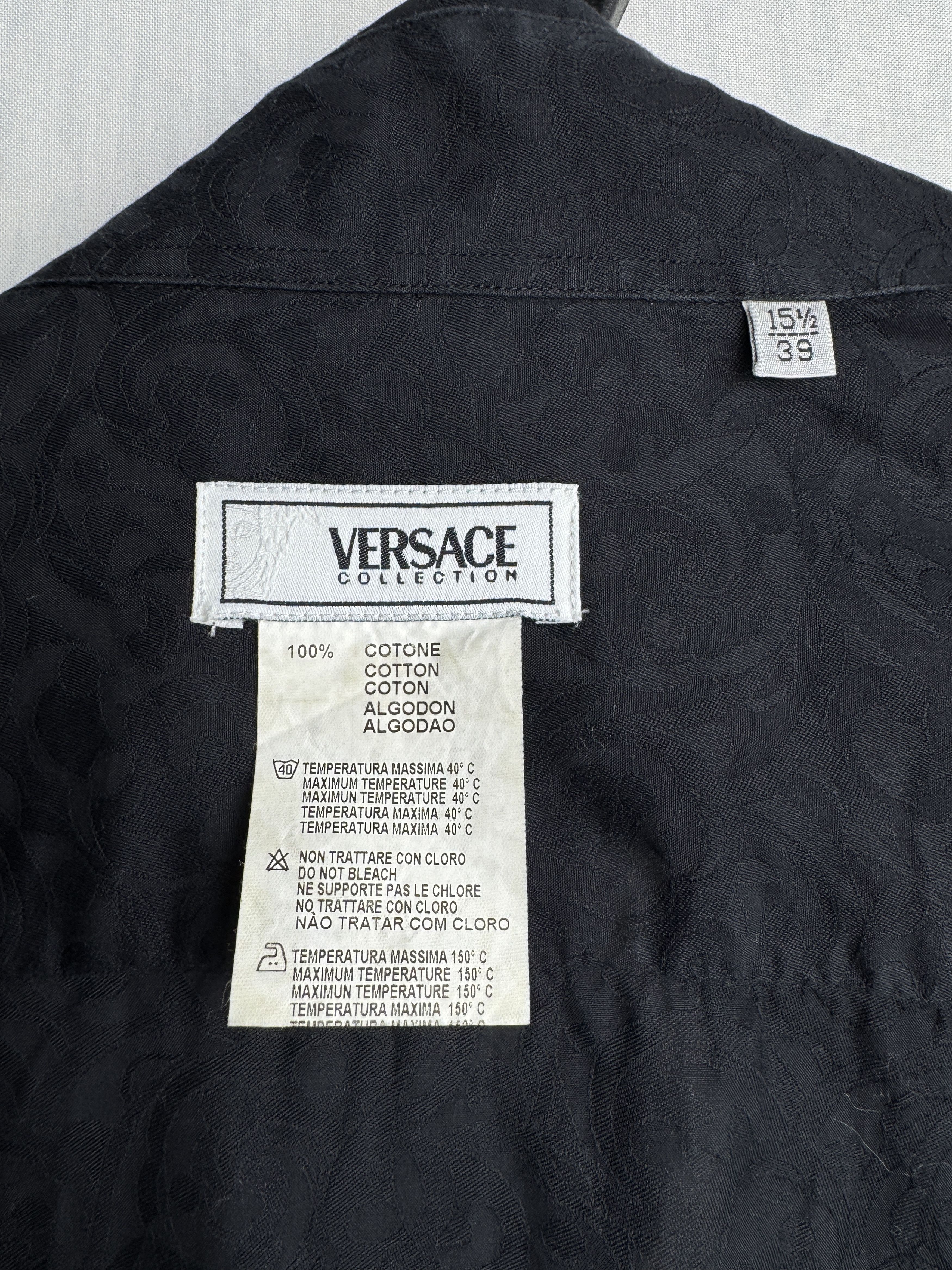 Versace VERSACE COLLECTION men’s cotton button up shirt Size US M / EU 48-50 / 2 - 3 Thumbnail