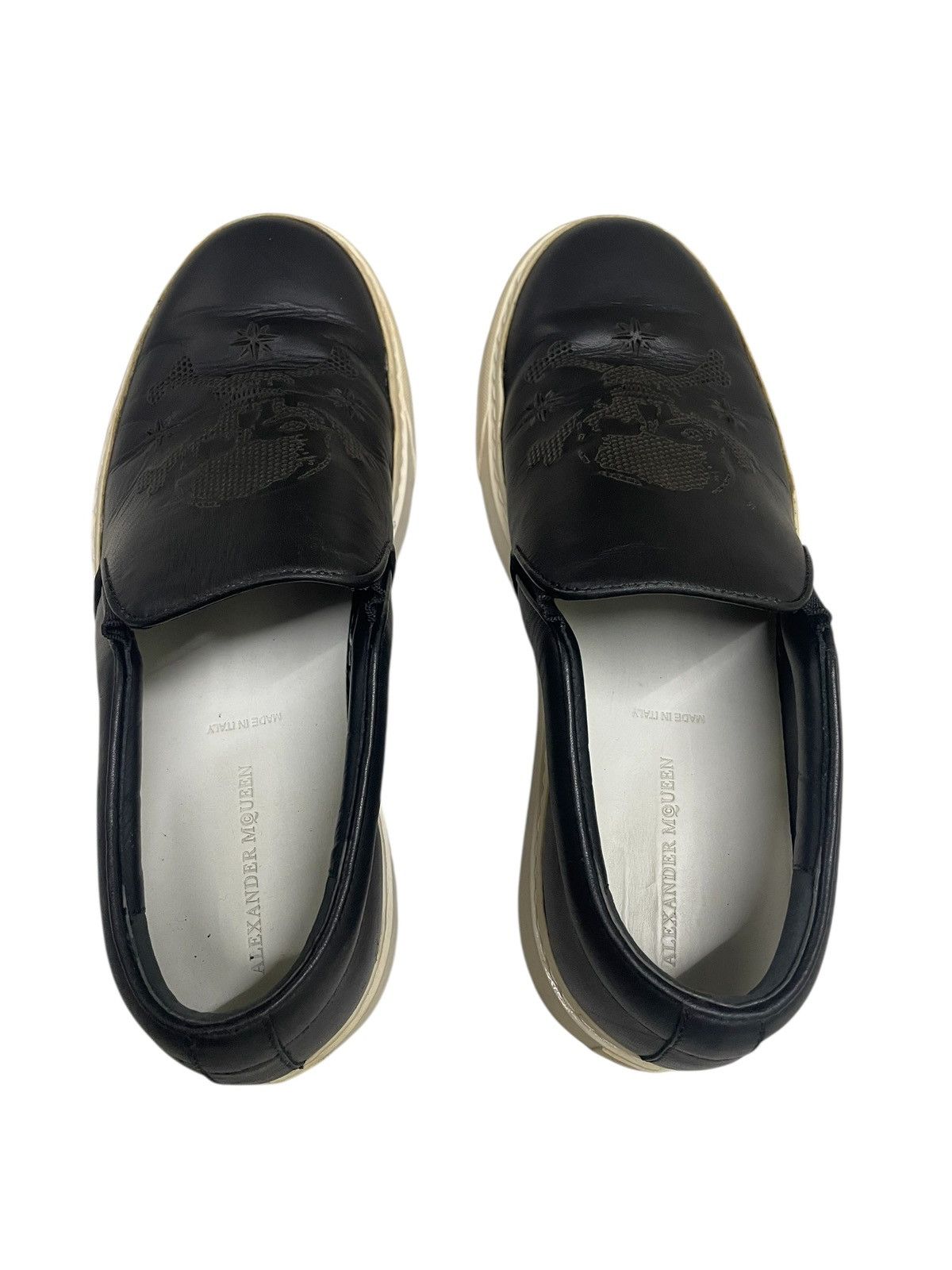 Alexander McQueen × MCQ Alexander McQueen Skull Slip On Sneaker Size US 7.5 / EU 40-41 - 3 Thumbnail