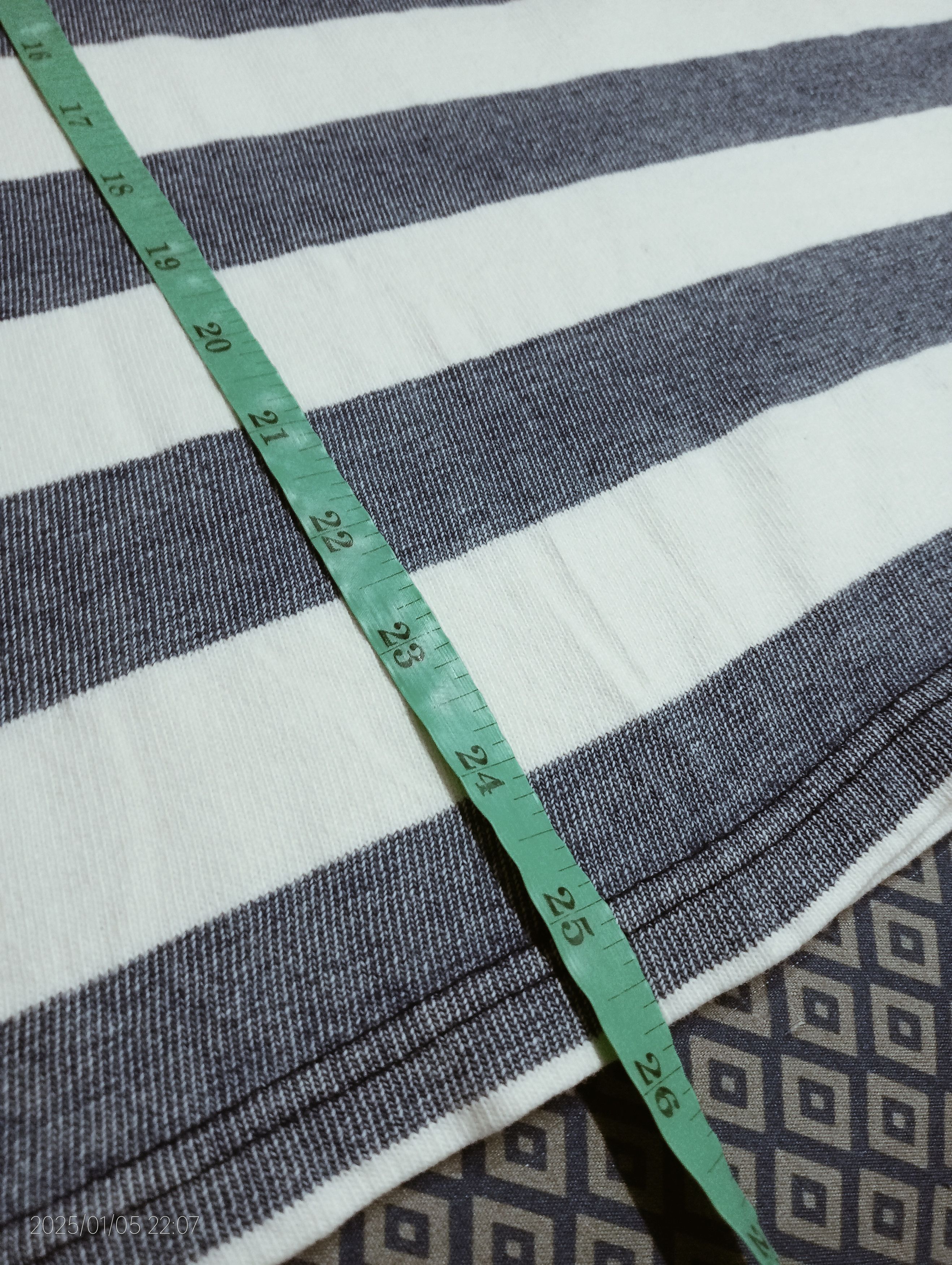 Blue Blue Japan Vintage Blue Blue Japan Stripe Tee Very Rare Size US M / EU 48-50 / 2 - 5 Thumbnail