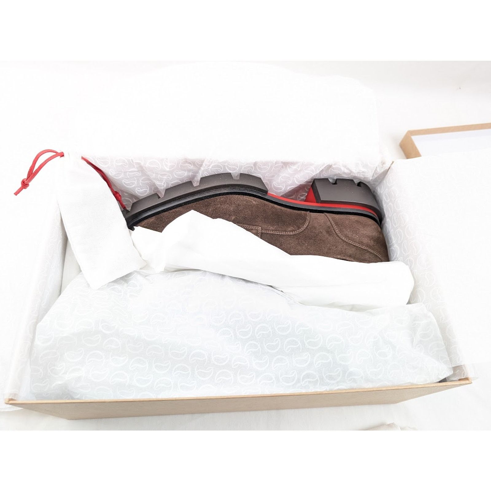 Christian Louboutin o1rshd1 Our Georges L Flat Shoes in Cosme / Brown 42 Size US 9 / EU 42 - 19 Thumbnail