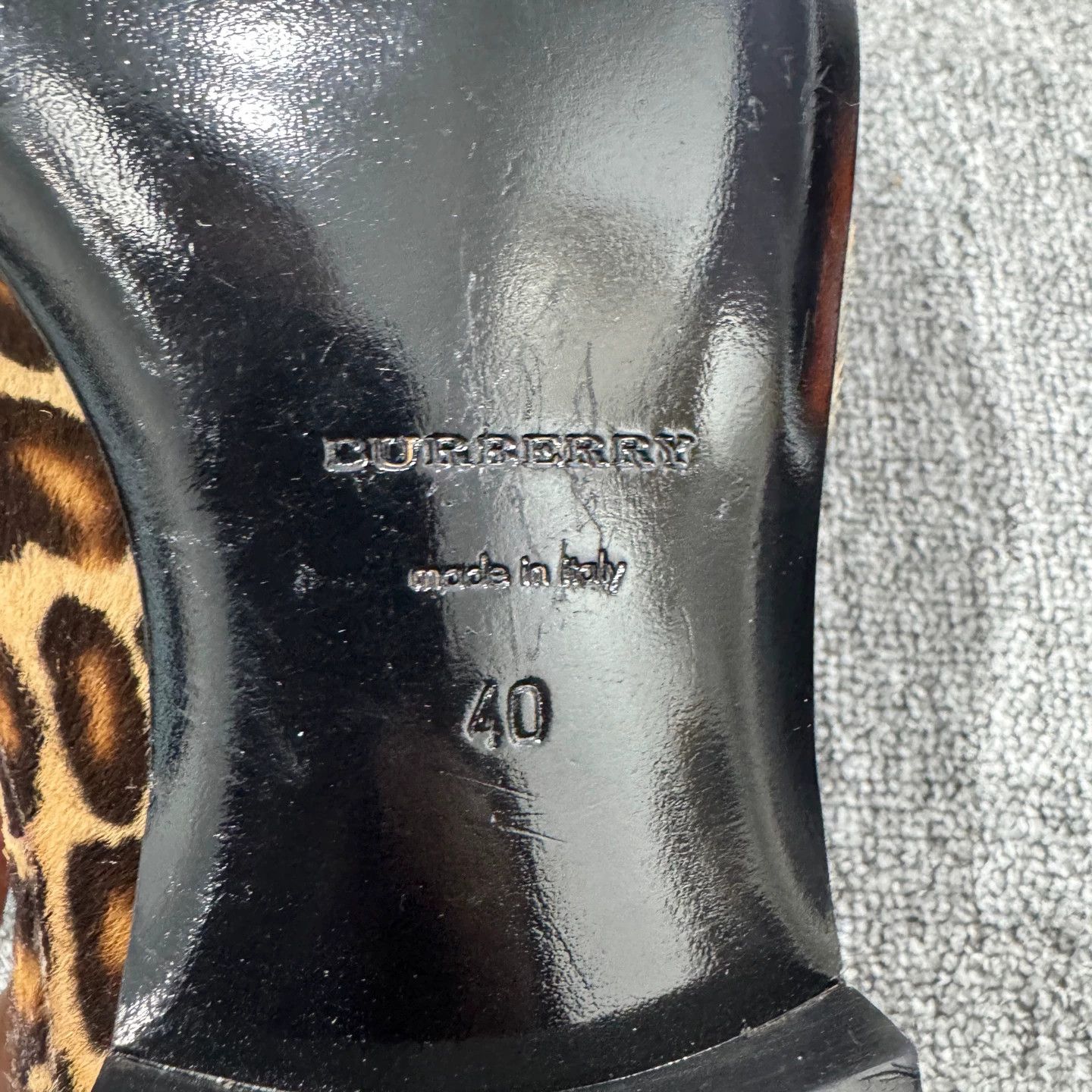 Burberry Burberry Leopard Print Shoes 40 Size US 7 / EU 40 - 5 Thumbnail