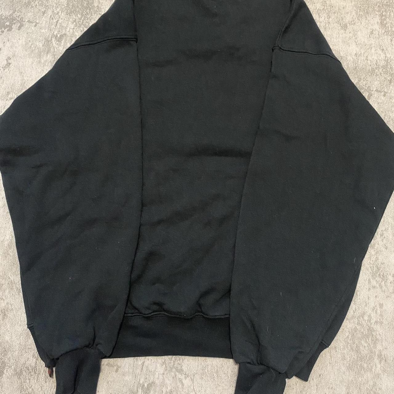 Jerzees Black vintage 90s Jerzees crewneck Sweatshirt Size US M / EU 48-50 / 2 - 2 Thumbnail