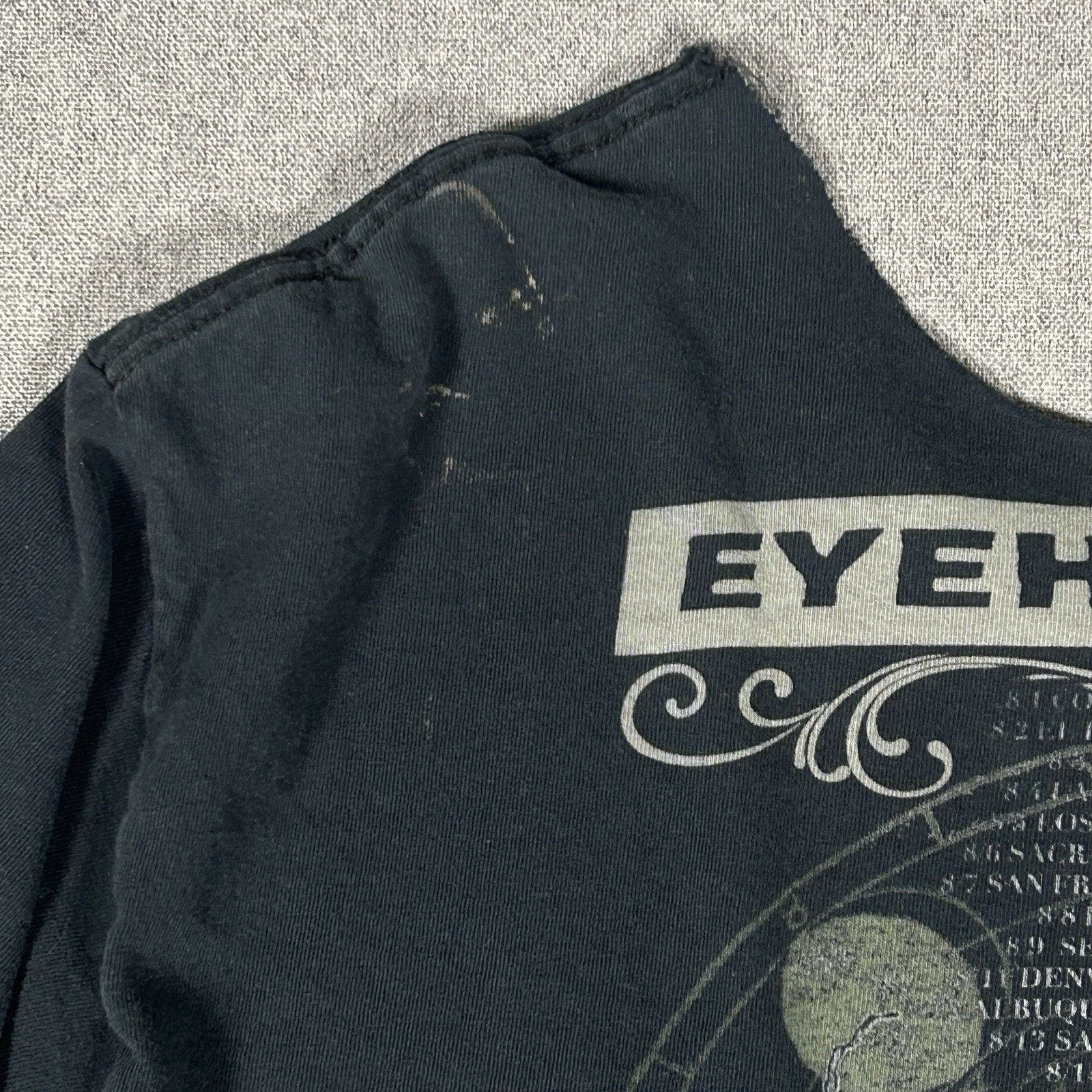 Other Eyehategod Distressed Sludge Metal Band Tee Black Large Size L / US 10 / IT 46 - 7 Thumbnail