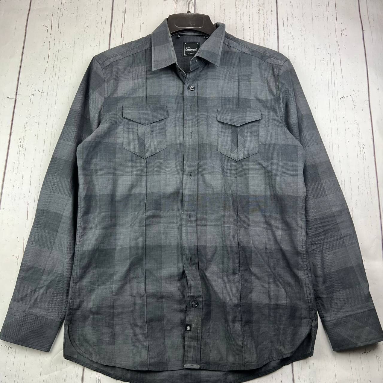 7Diamonds 7 Diamonds 1963 Medium Plaid Button Down Shirt Men Size US M / EU 48-50 / 2 - 1 Thumbnail