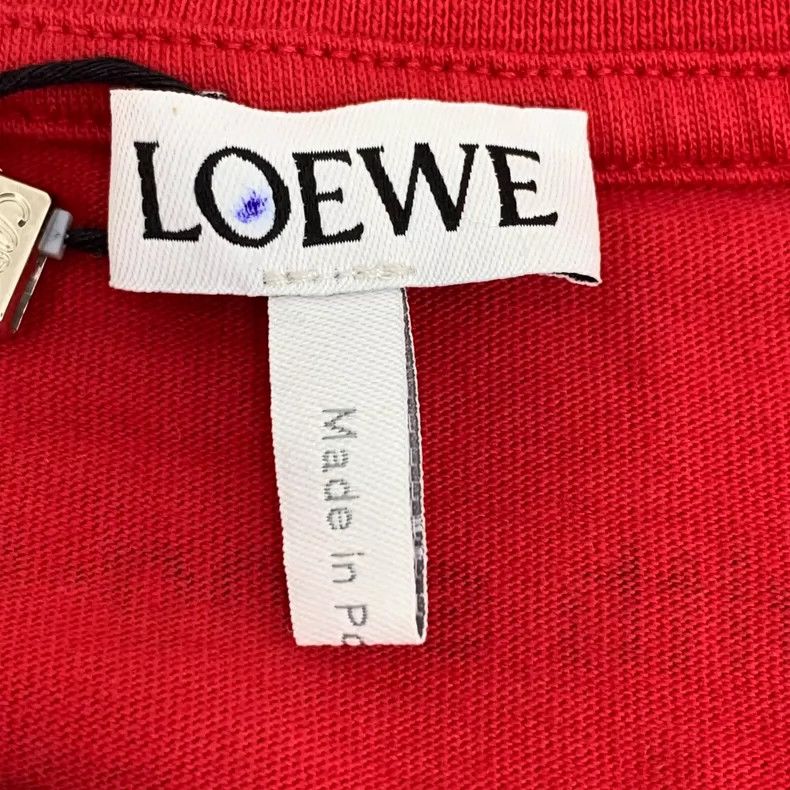Loewe Loewe Red ceramic photographic printed cotton round neck s Size S / US 4 / IT 40 - 5 Thumbnail
