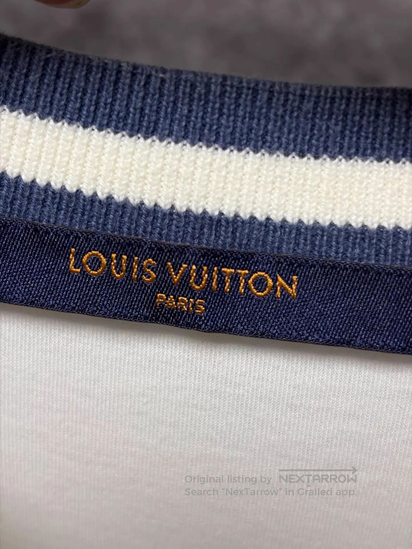 Louis Vuitton White Short Sleeve Graphic Tee - XL. Size US XL / EU 56 / 4 - 3 Thumbnail