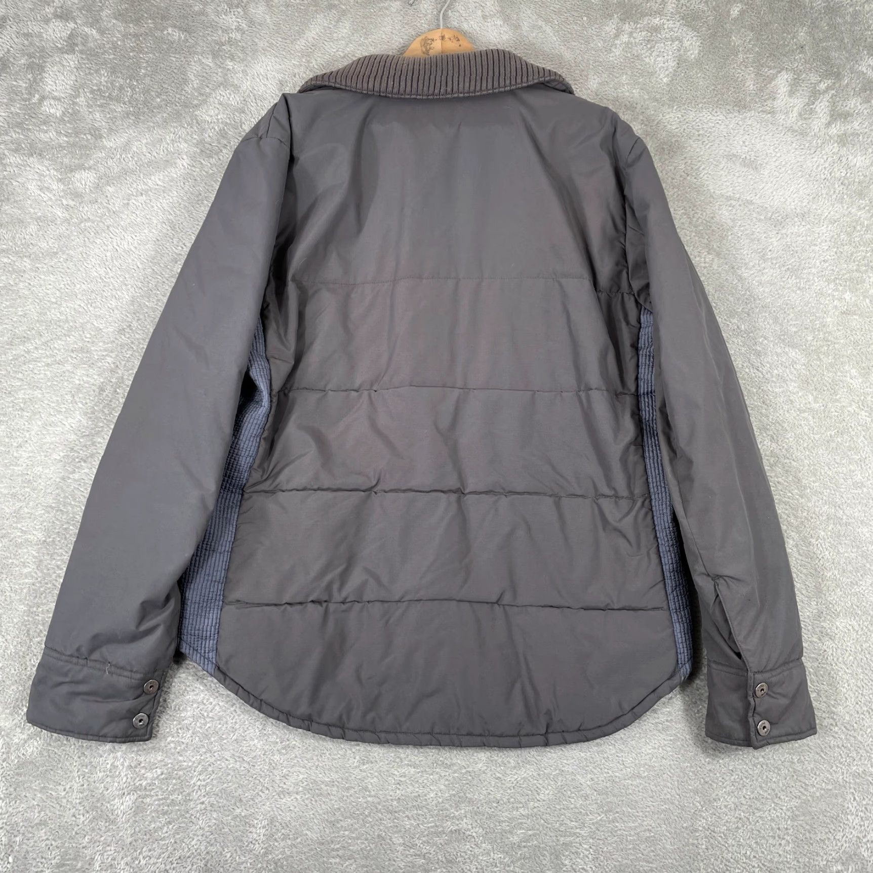 Vintage VINTAGE G-Star Raw Quilted Western Shirt Mens XL Gray Snap Utility Work Jacket Size US XL / EU 56 / 4 - 2 Thumbnail