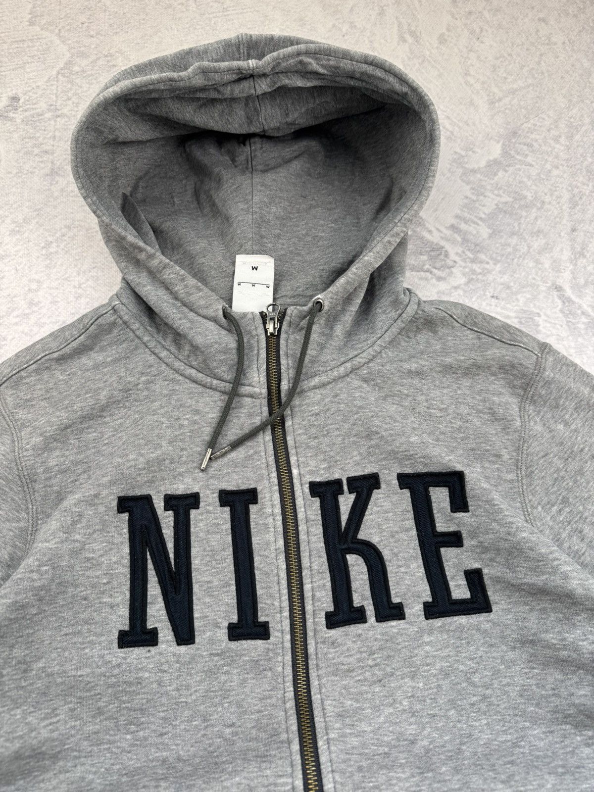 Nike × Vintage NIKE VINTAGE CENTER LOGO OVERSIZE BOXY HOODIE Size US L / EU 52-54 / 3 - 3 Thumbnail