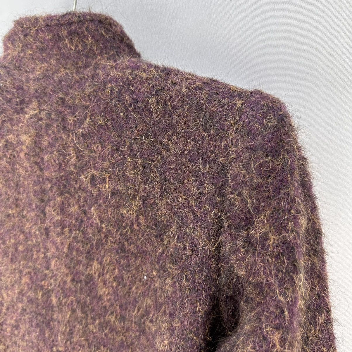 Vintage 80's Mohair Wool Jacket Special Custom Made