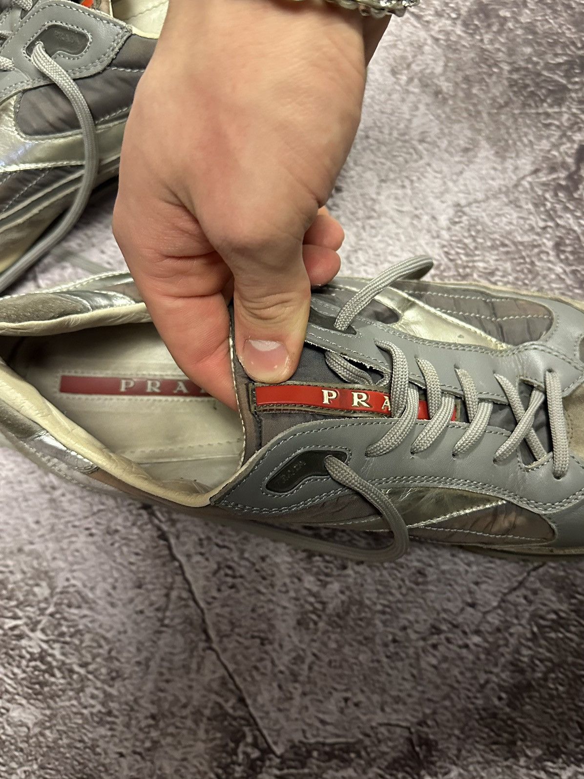 Prada Vintage Prada sneakers Size US 9 / EU 42 - 4 Thumbnail