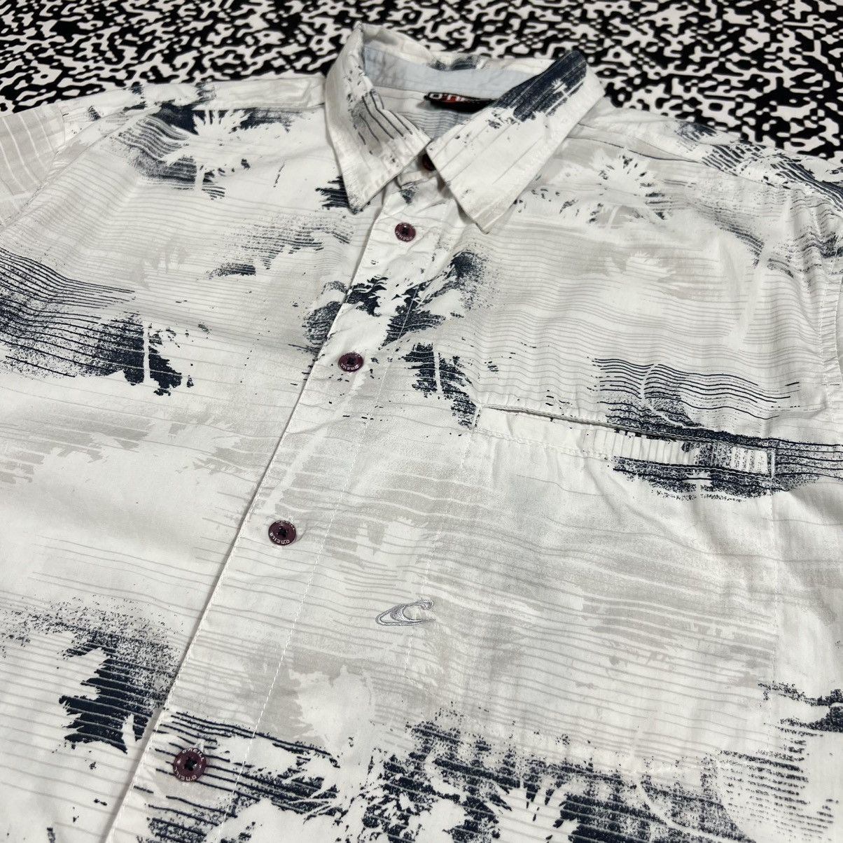 O'Neill Vintage Y2K Oneill Hawaiian Palm Style Retro Surf Shirt 90s Size US XXL / EU 58 / 5 - 9 Thumbnail