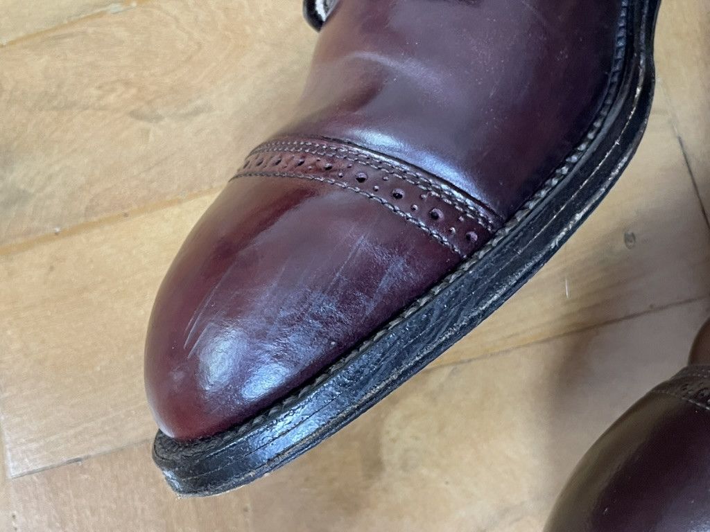 Alden Alden 56201 shoes, col 8 shell cordovan, modified last (8D) Size US 8 / EU 41 - 7 Thumbnail
