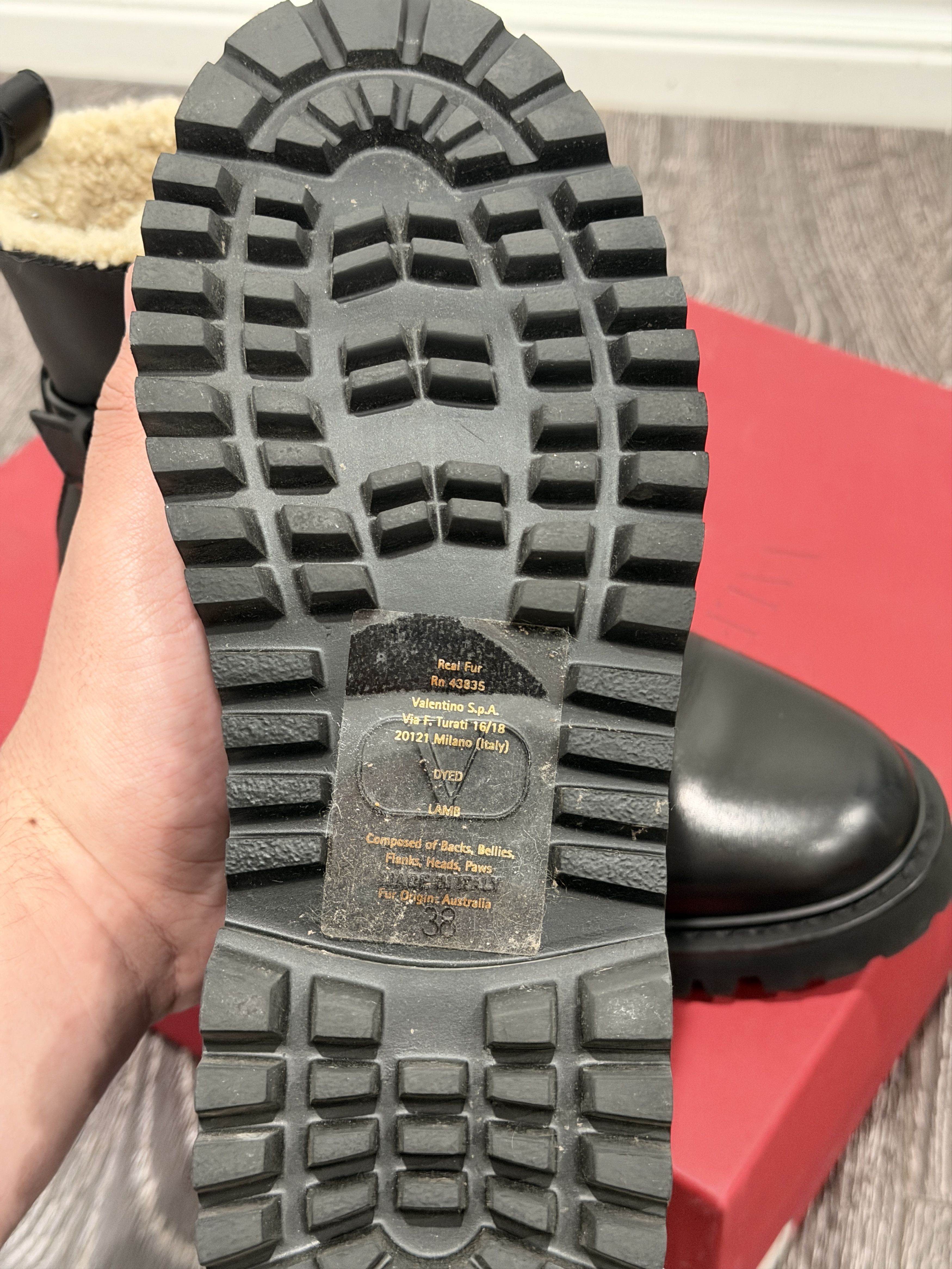 Valentino Valentino Combat Boots Size US 7 / IT 37 - 3 Thumbnail