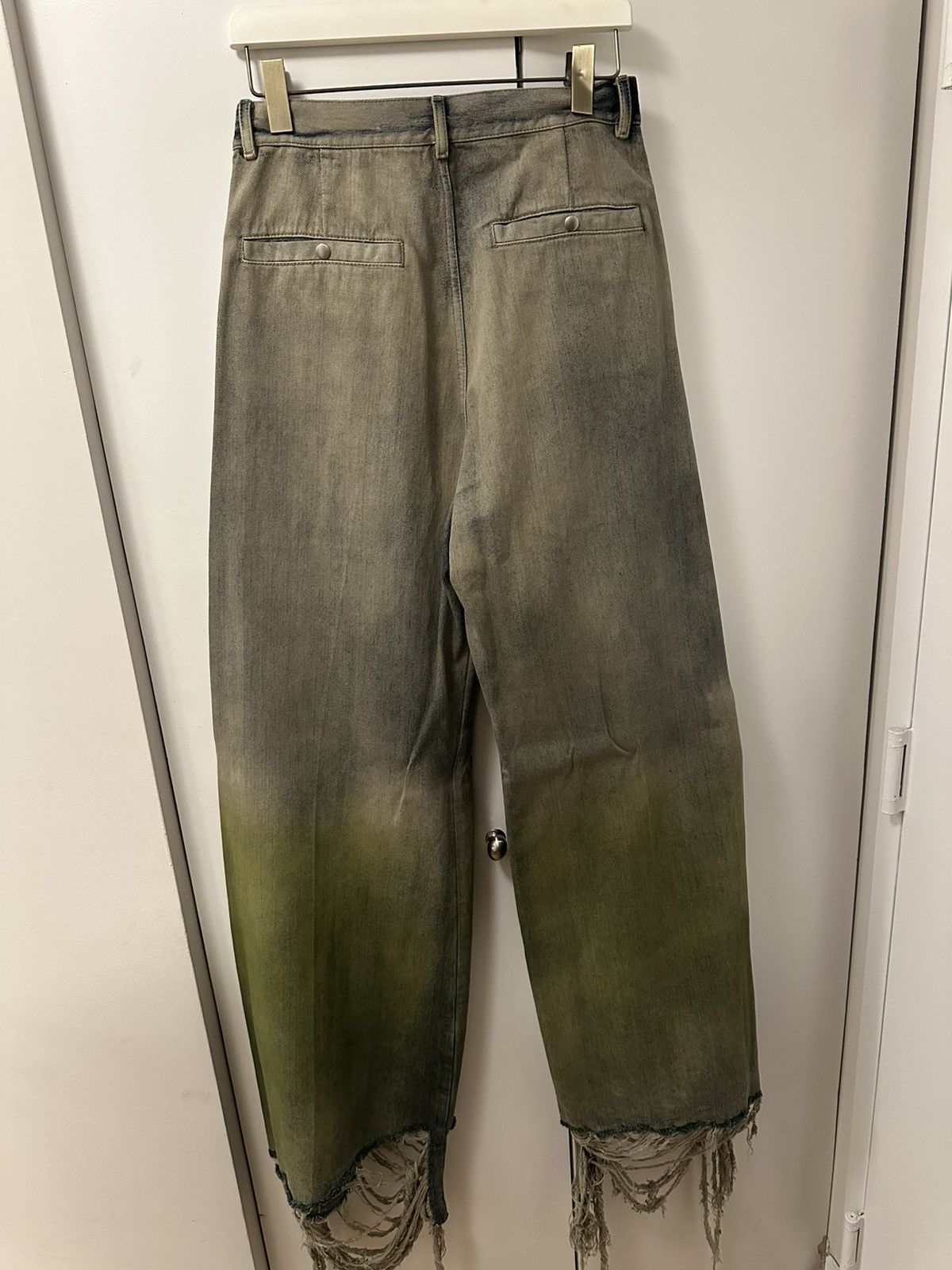 Rick Owens LUXOR Tailored Belas Acid Degrade Jeans, size 48 Size US 32 / EU 48 - 7 Thumbnail