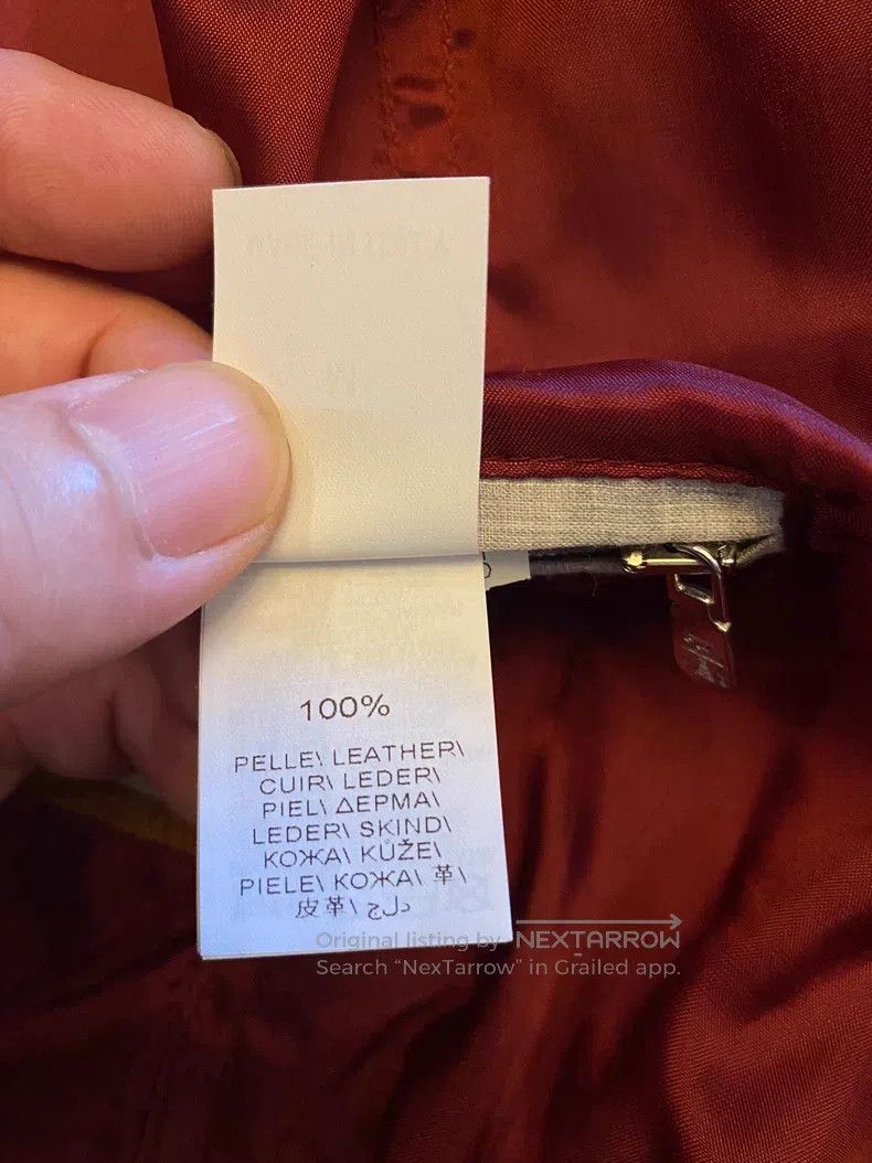 Brunello Cucinelli Brunello Cucinelli Leather jacket, genuine leather Size US M / EU 48-50 / 2 - 9 Thumbnail