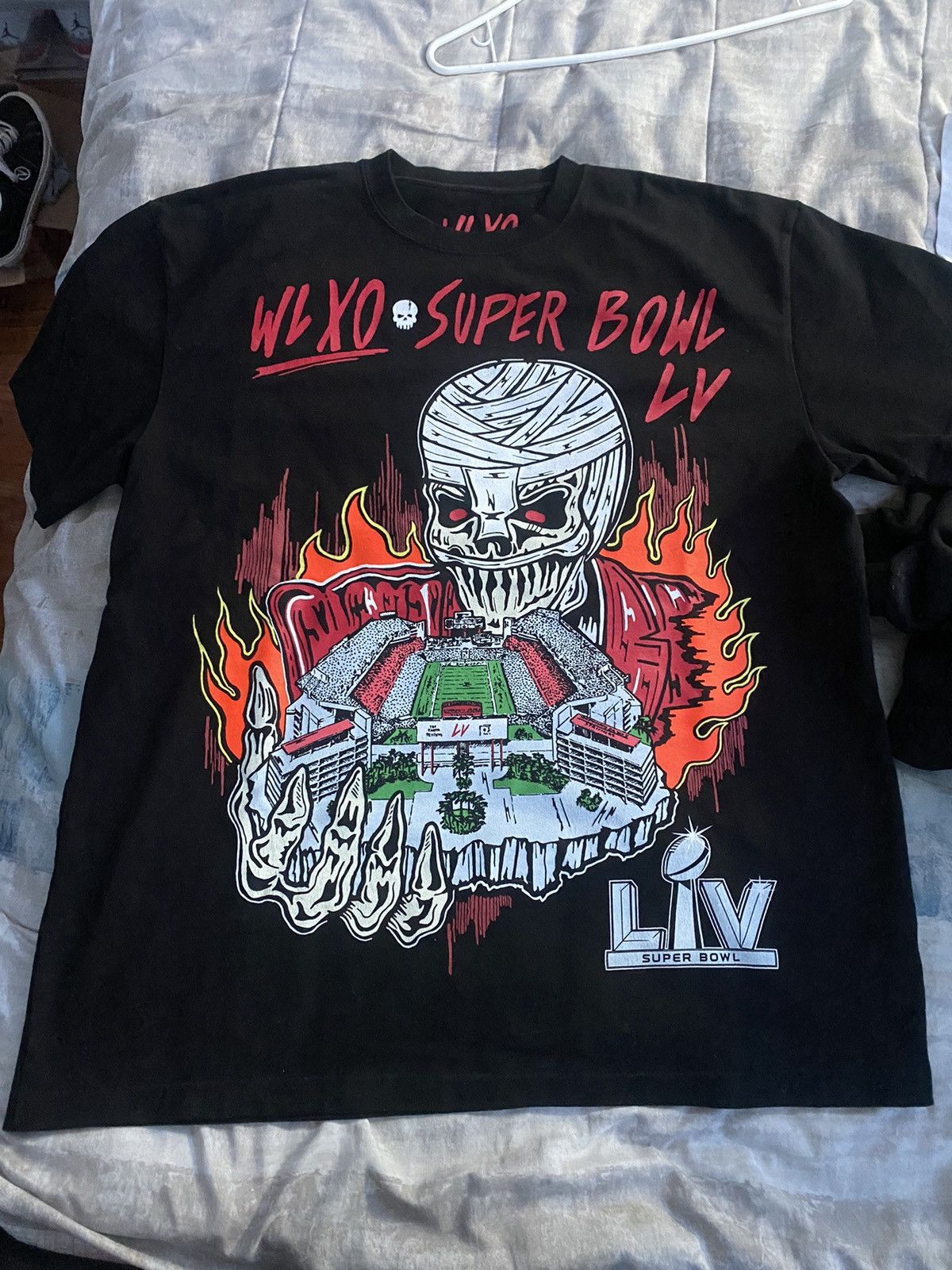 Warren Lotas buy x The Weeknd XO Super Bowl LV Collab Shirt Size Medium