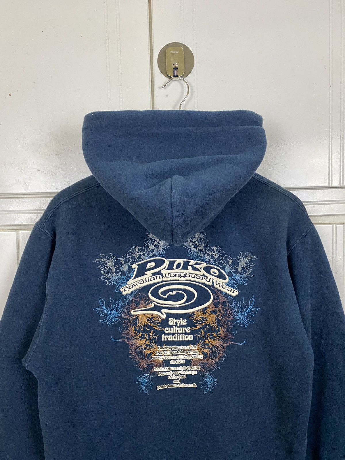 Vintage Vintage Piko Hawaii Surf Hoodies Size US L / EU 52-54 / 3 - 4 Thumbnail