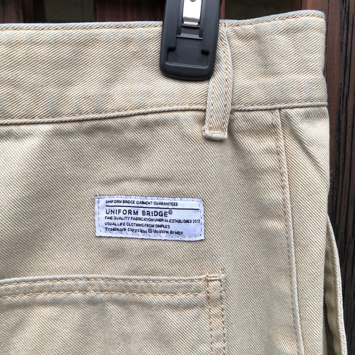 Japanese Brand × Uniform Bridge UNIFORM BRIDGE FATIGUE PANTS Size US 30 / EU 46 - 5 Thumbnail