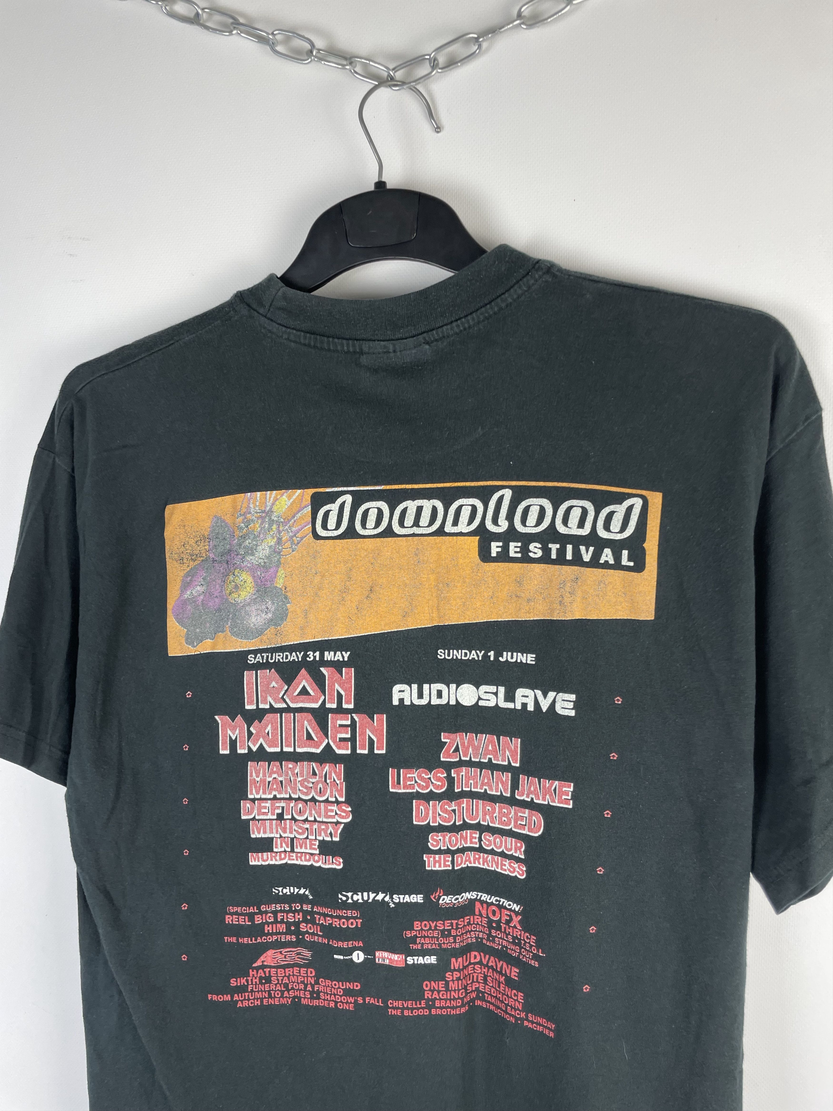 Band Tees Download 2003 Official Festival Merch Tshirt Size US XL / EU 56 / 4 - 8 Thumbnail