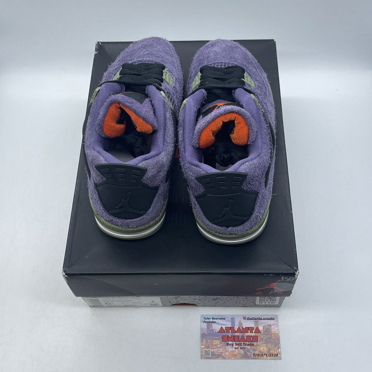 Jordan Brand Air Jordan 4 canyon purple Size US 6.5 / IT 36.5 - 6 Thumbnail