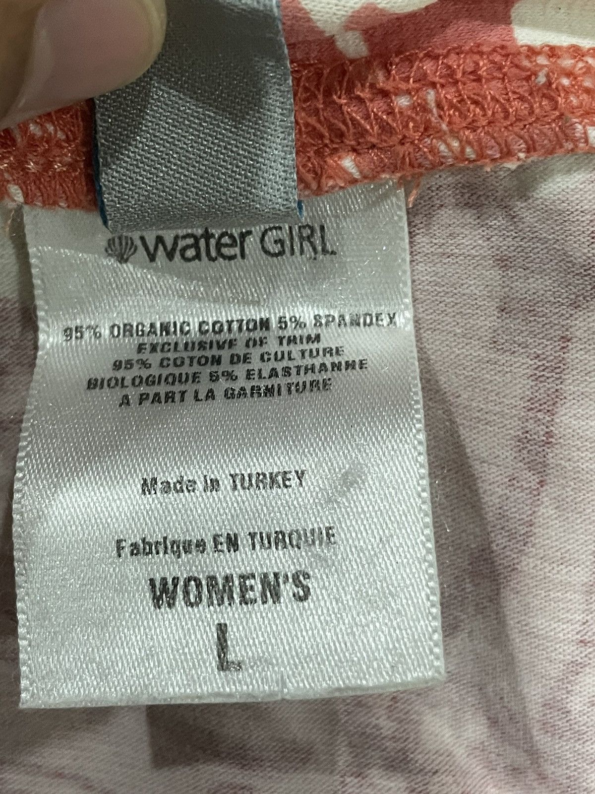 Patagonia Water Girl Tee Shirt Size L / US 10 / IT 46 - 4 Thumbnail