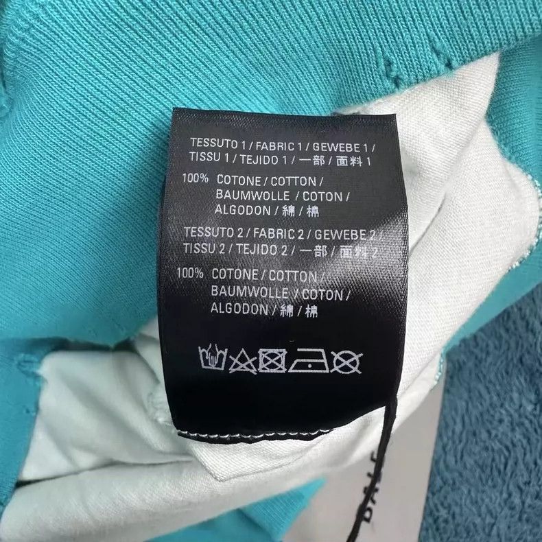 Balenciaga Balenciaga Letter print ripped hooded sweatshirt, sky blue Size US S / EU 44-46 / 1 - 7 Thumbnail