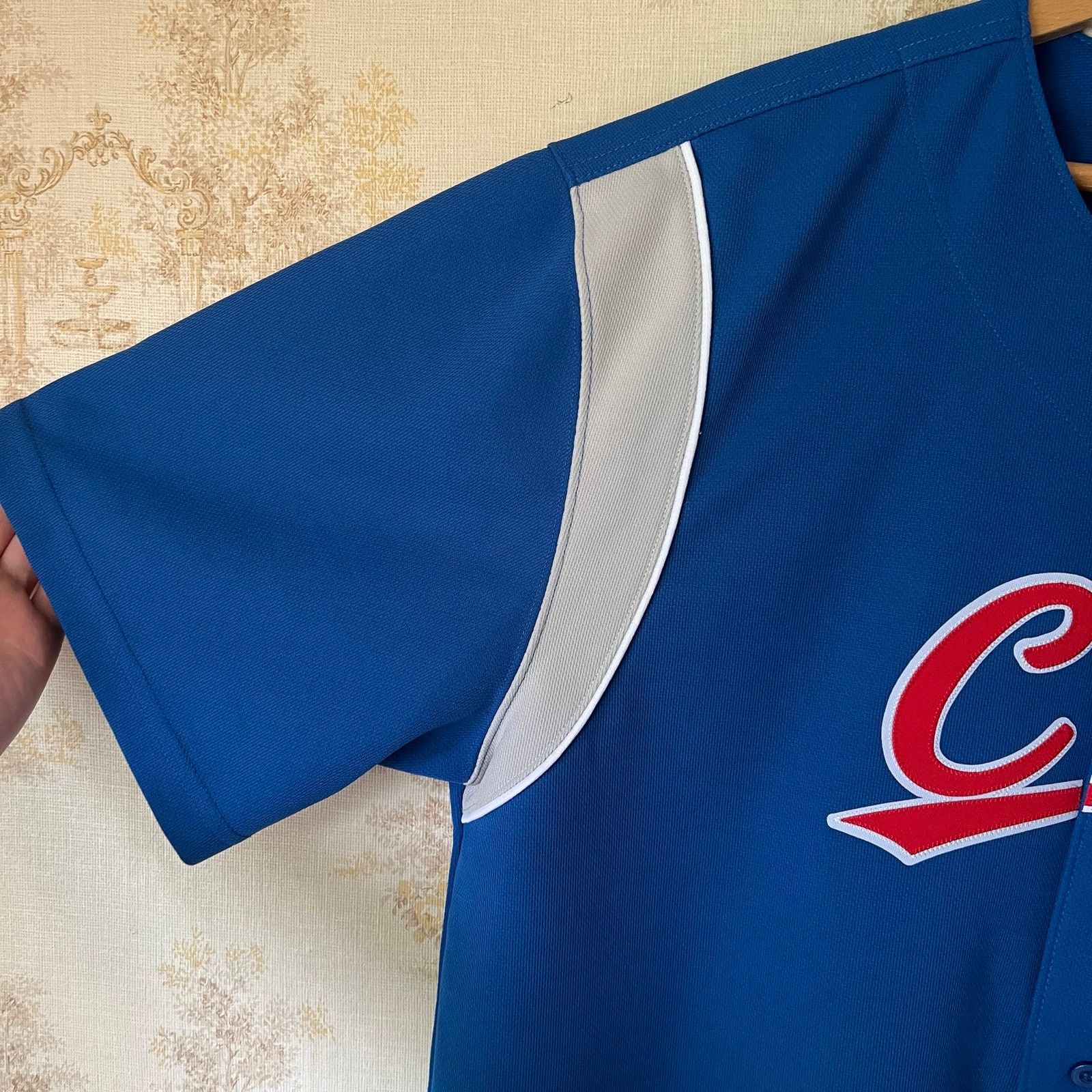MLB Y2K Chicago Cubs Baseball Jersey | True Fan | Size XL Size US XL / EU 56 / 4 - 6 Thumbnail