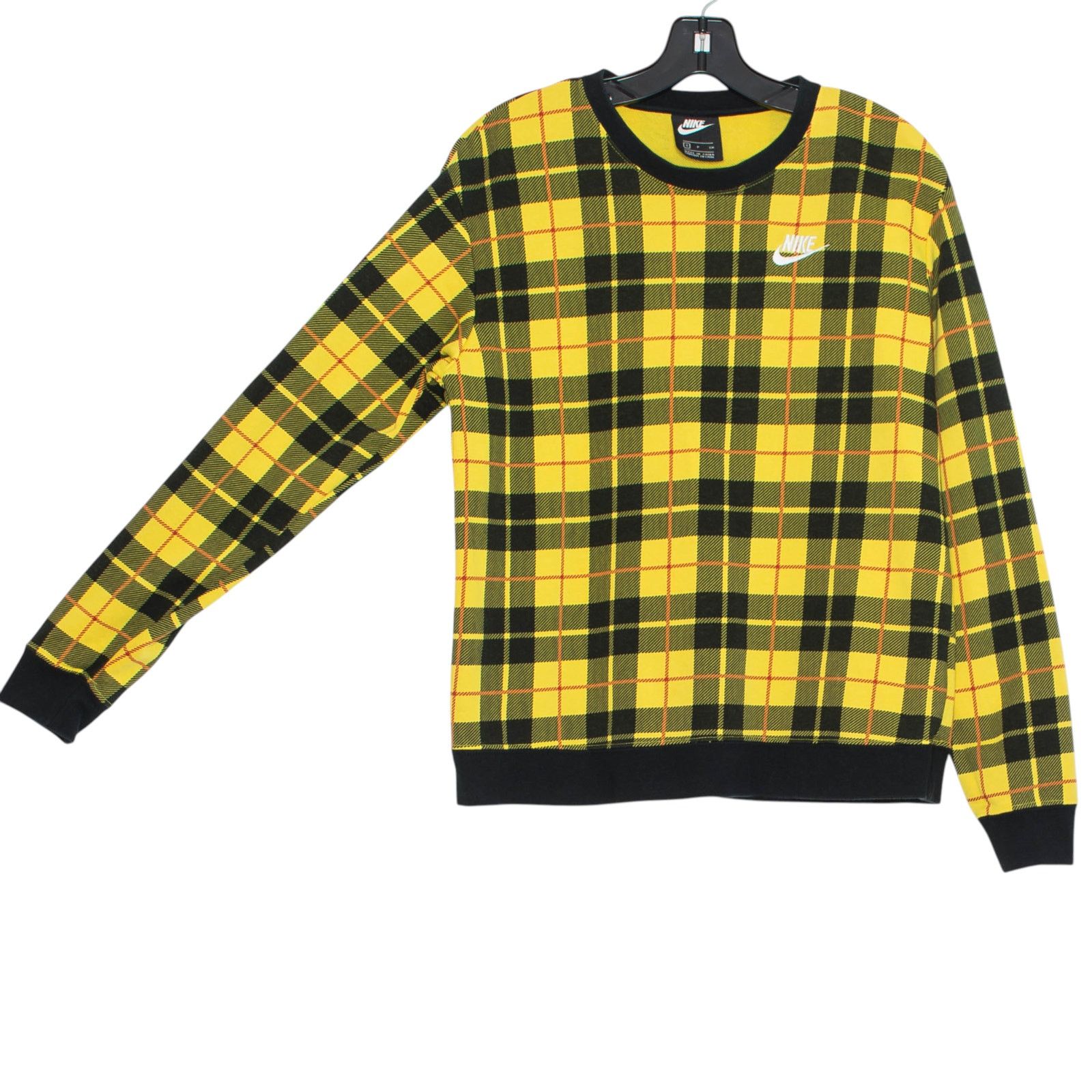 Nike Nike Sweatshirt Y2K Grunge Preppy Clueless 90s Plaid Small Size S / US 4 / IT 40 - 8 Thumbnail