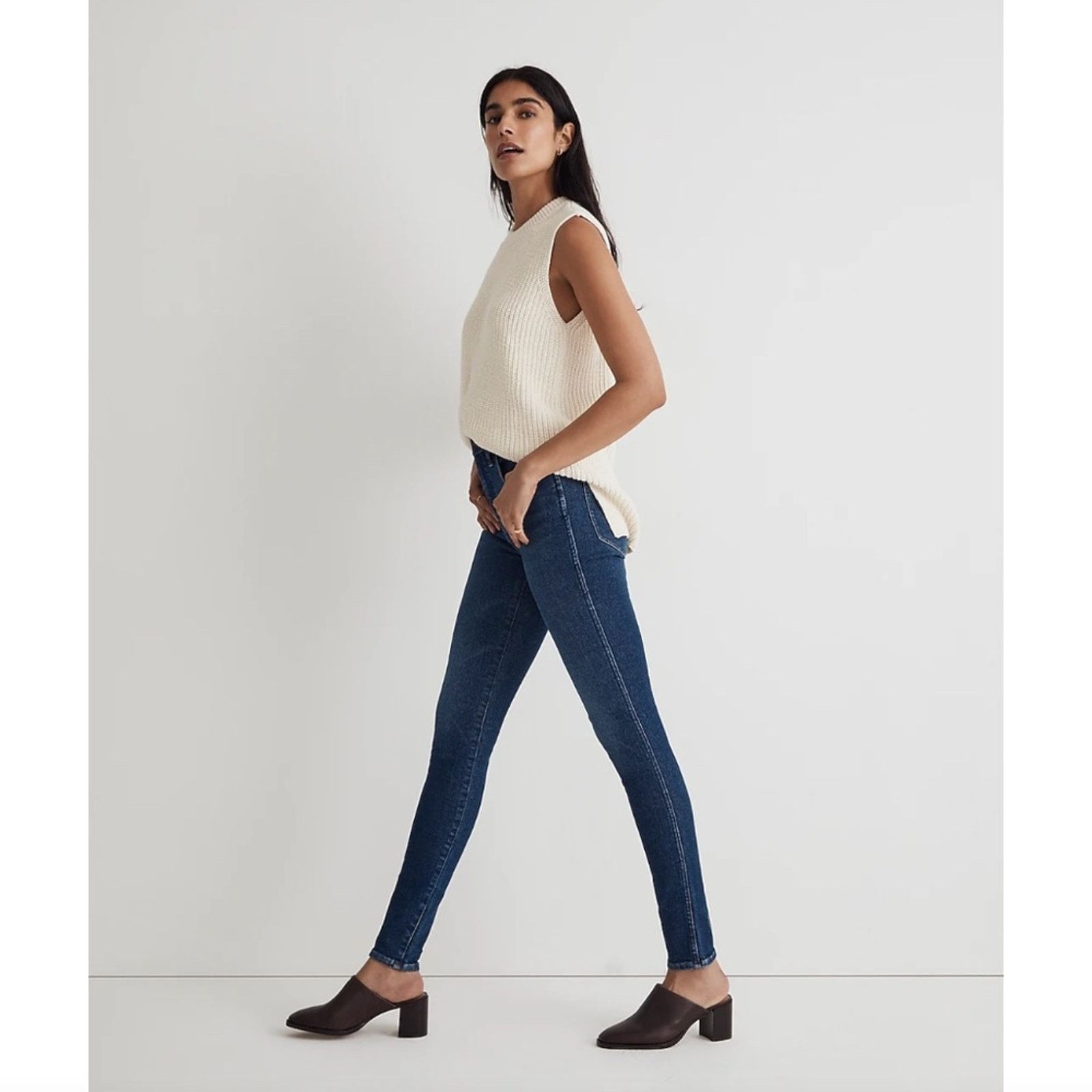 Madewell Madewell 10" High-Rise Skinny Jeans - 26 Size 26" / US 2 / IT 38 - 5 Thumbnail
