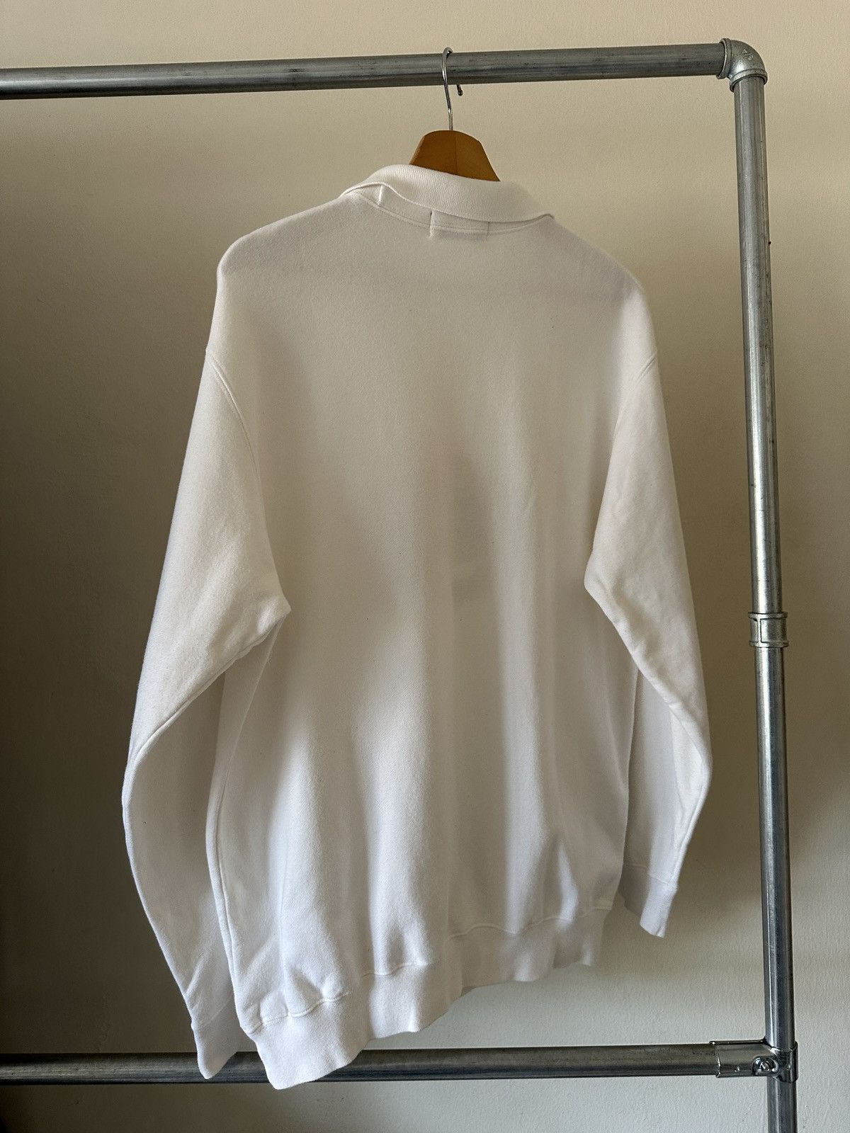Burberry 1990s Burberrys Crest Logo Collar Sweatshirt Size US M / EU 48-50 / 2 - 6 Thumbnail