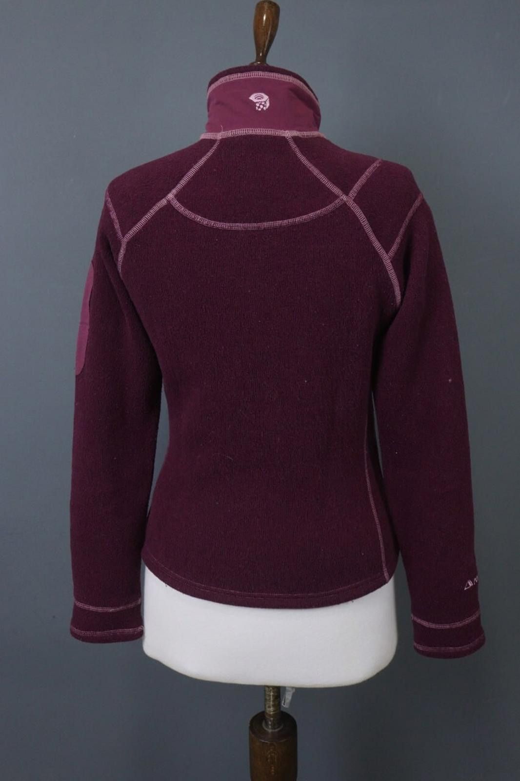 Mountain Hardwear Mountain Hardwear Burgundy Fleece Full Zip Jacket Size M Size M / US 6-8 / IT 42-44 - 10 Thumbnail