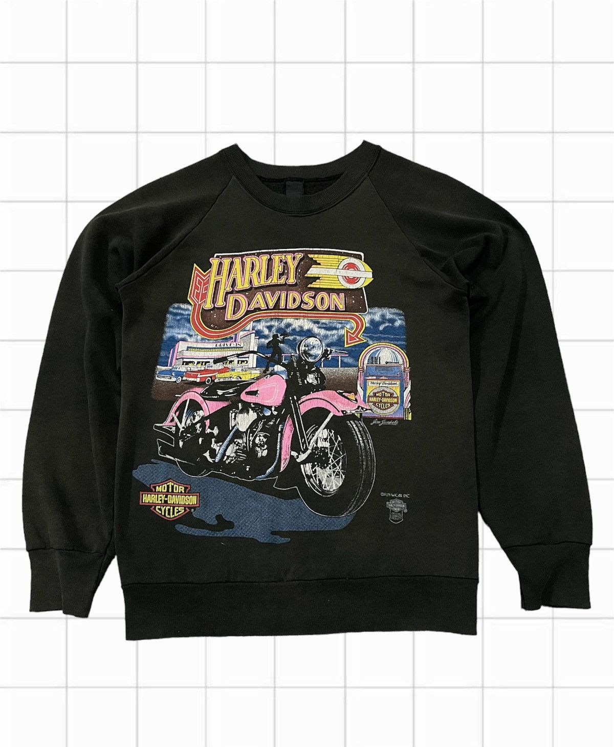 True Vintage Harley Davidson Sweatshirt