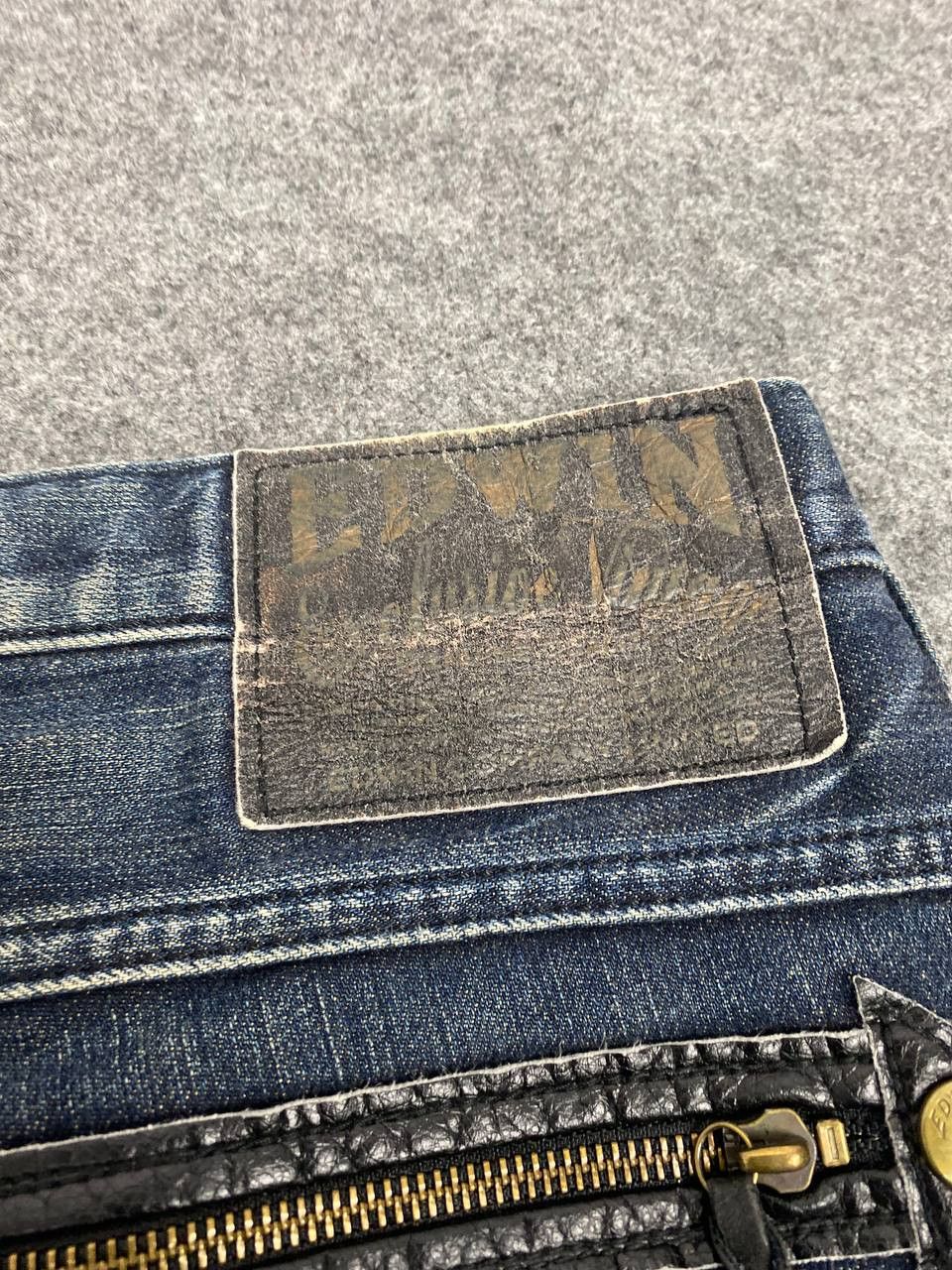 Edwin vintage edwin exclusive distressed denim nice rusty design Size US 36 / EU 52 - 7 Thumbnail