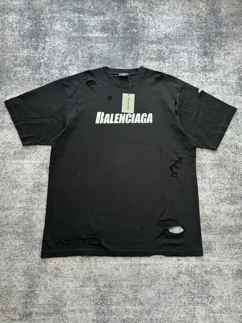 Balenciaga Balenciaga Havoc Short Sleeve T-Shirt Crew Neck Top Size US XS / EU 42 / 0 - 1 Thumbnail