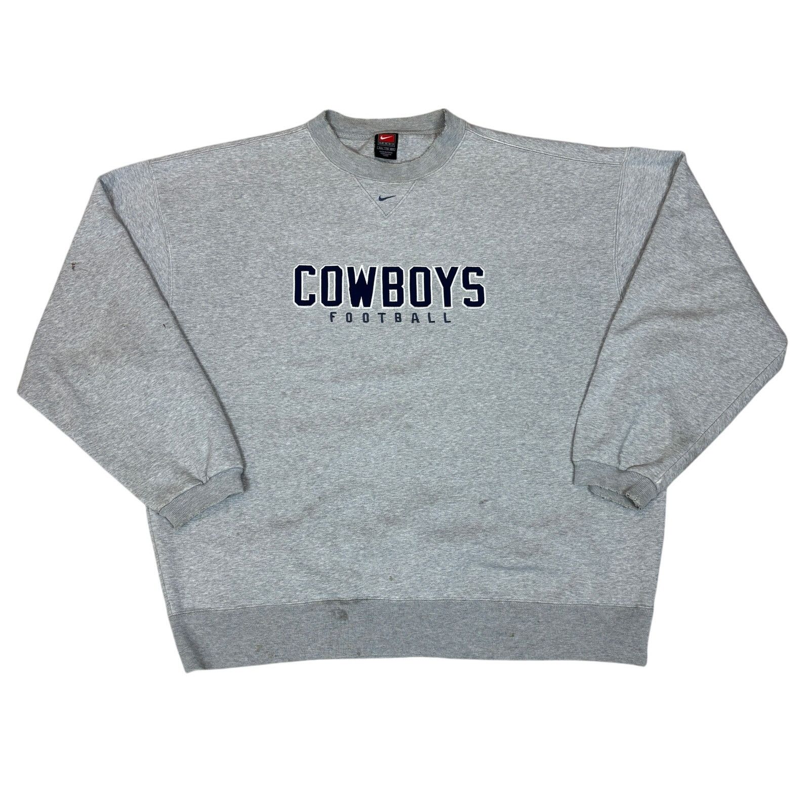 NFL × Nike Vintage Dallas Cowboys Nike Sweatshirt 2XL NFL Center Swoosh Size US XXL / EU 58 / 5 - 1 Thumbnail