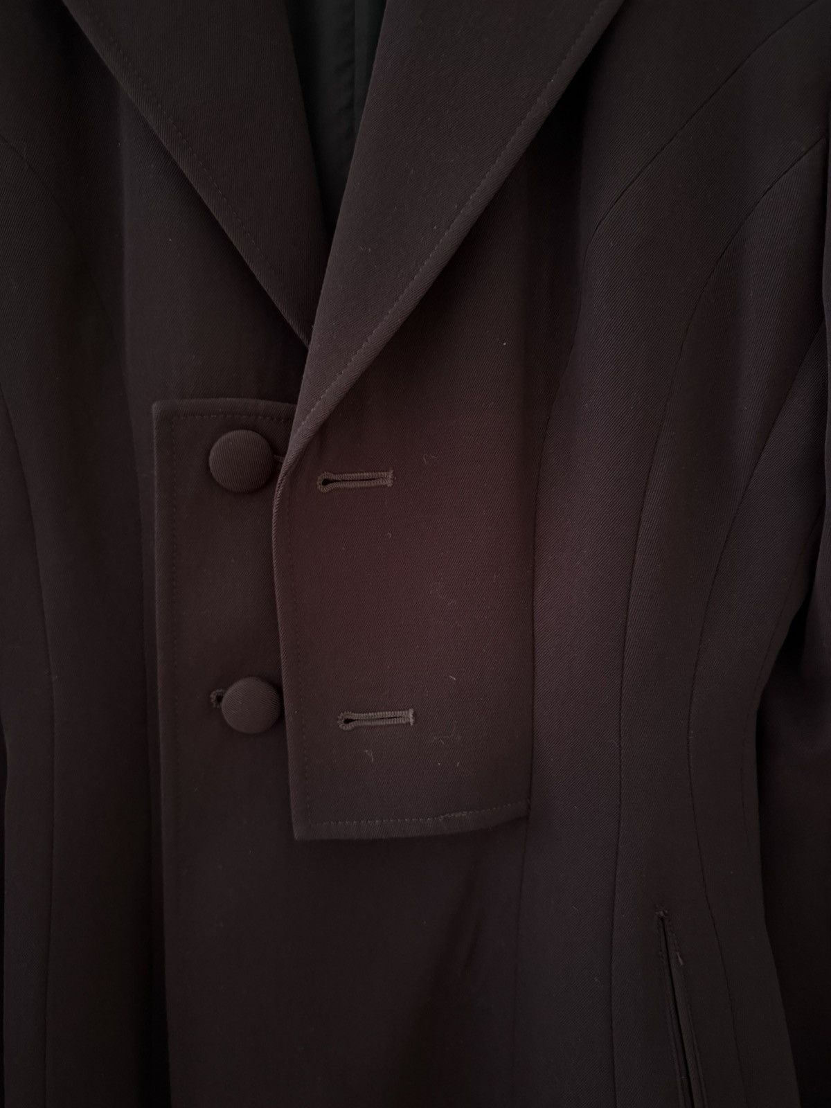 Yohji Yamamoto Wool Coat Size S / US 4 / IT 40 - 9 Thumbnail