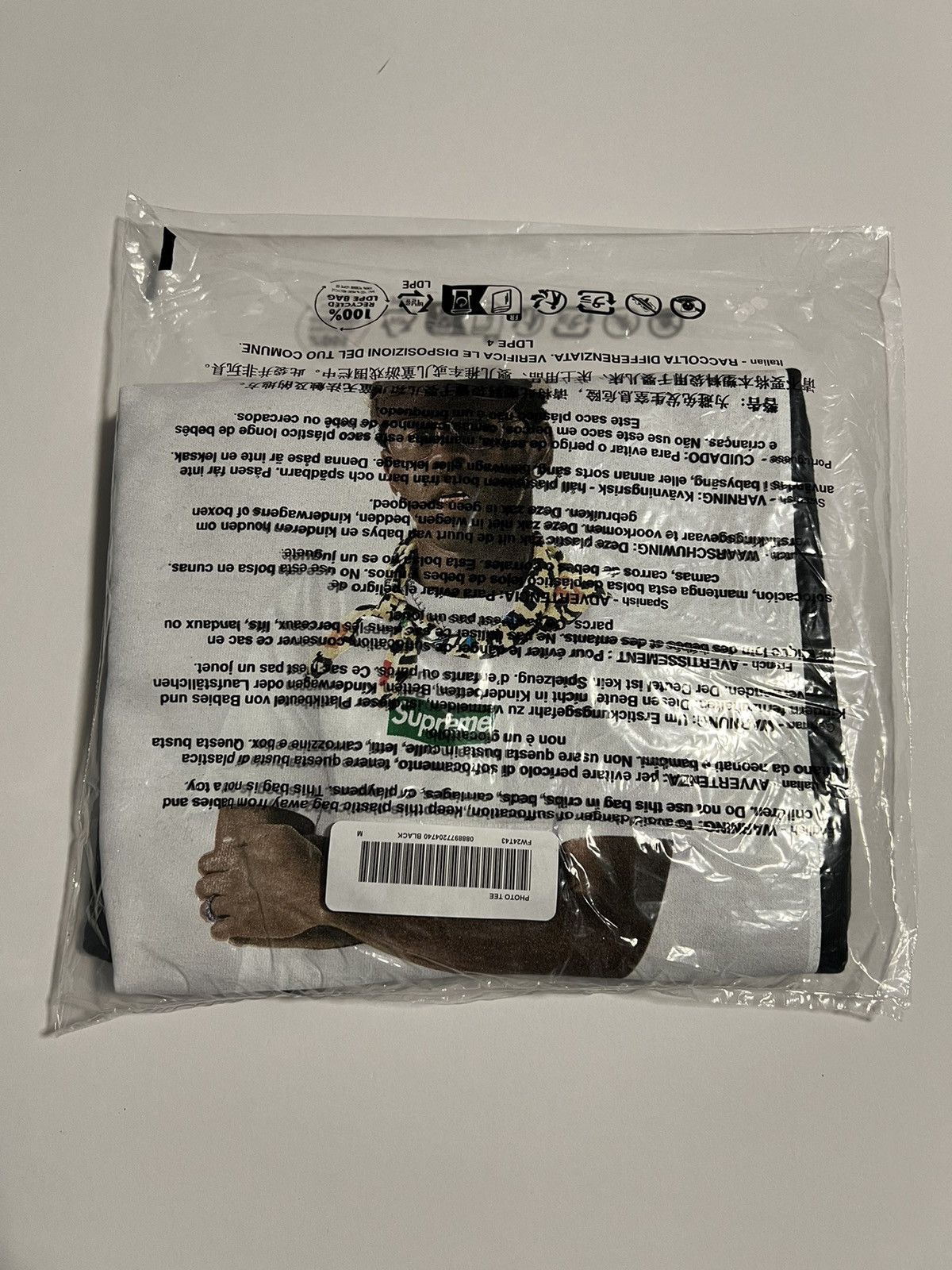 Supreme × Tyler The Creator Supreme x Tyler the Creator Photo Tee FW24 Black Medium Size US M / EU 48-50 / 2 - 1 Thumbnail