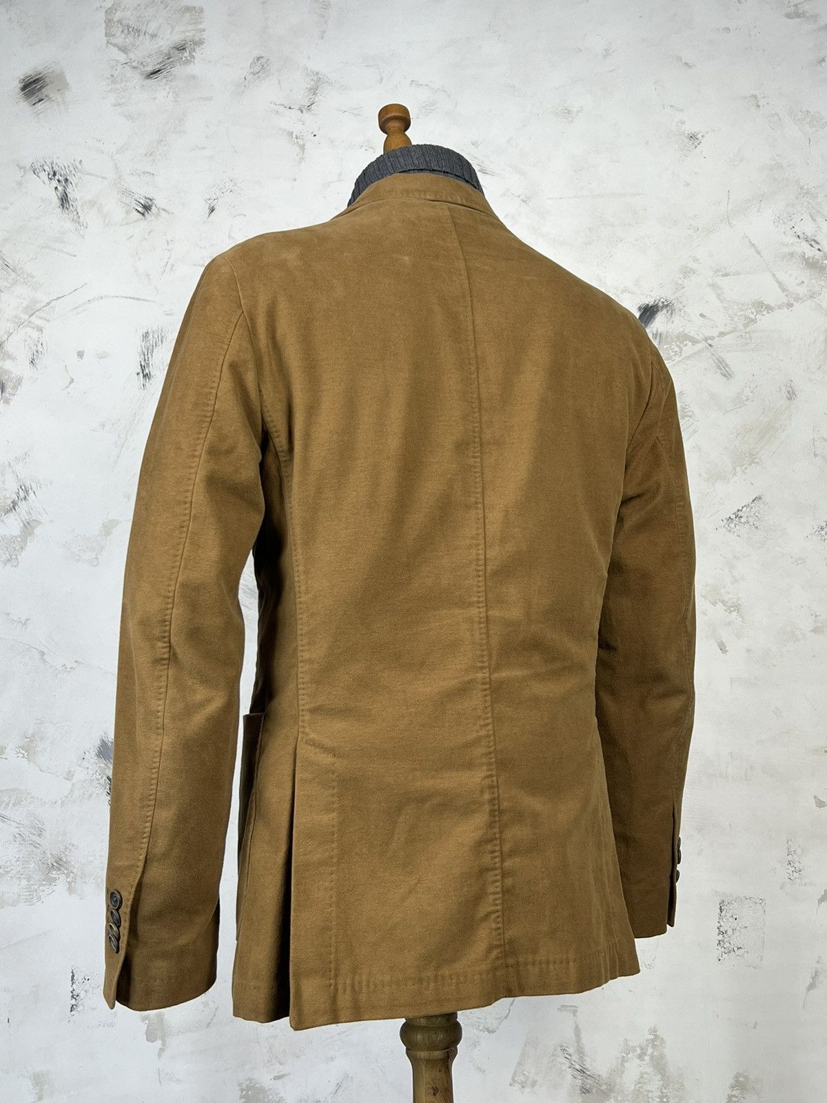 Massimo Dutti Massimo Dutti Suede Look Blazer Jacket Size S - M 48 Size 42R - 3 Thumbnail