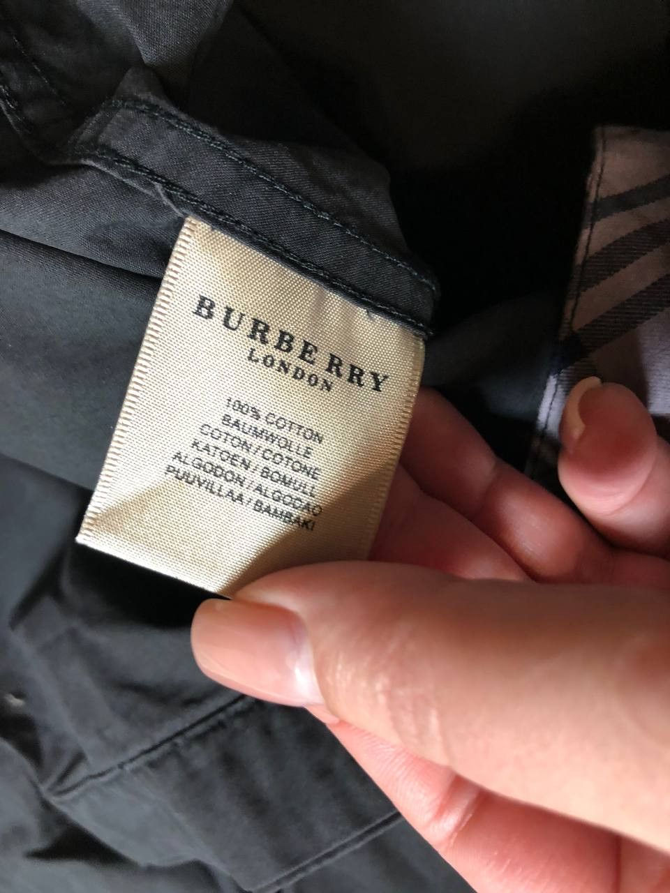 Burberry Vintage Burberry Classic Fit Button Up Shirt Size L Size US L / EU 52-54 / 3 - 5 Thumbnail