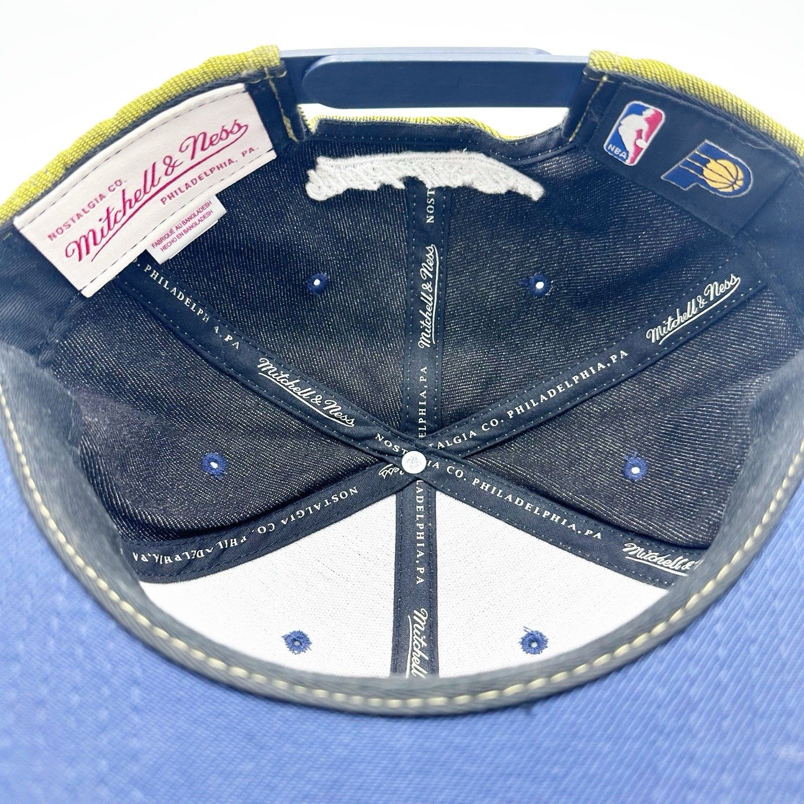 Mitchell & Ness × NBA Inidiana Pacers Mitchell & Ness Heather Two Tone Snapback Size ONE SIZE - 9 Thumbnail