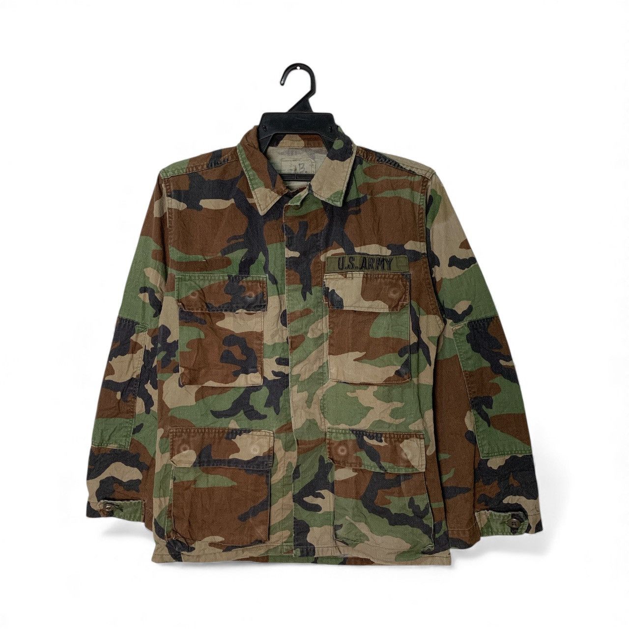 Other Rare Design Vintage US Army M-65 Woodland Camo Field Jacket Size S / US 4 / IT 40 - 1 Thumbnail