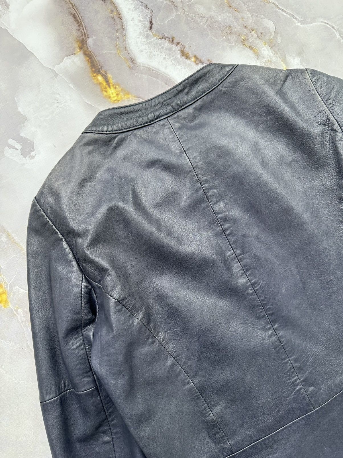 Japanese Brand Vintage Leather Jacket Size XS / US 0-2 / IT 36-38 - 9 Thumbnail