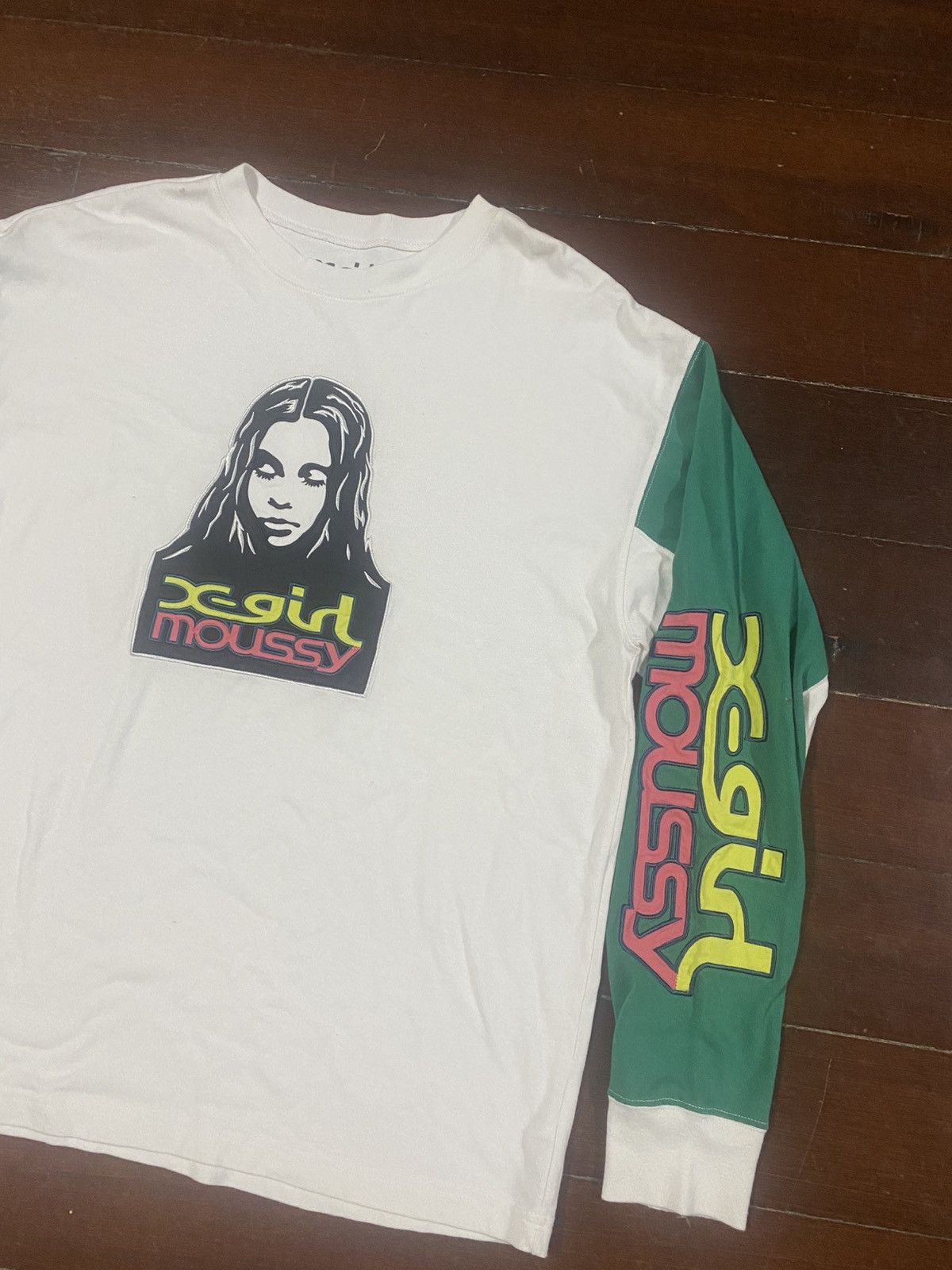 X-LARGE Rare X-GIRL moussy SWEATSHIRT Size US L / EU 52-54 / 3 - 3 Thumbnail