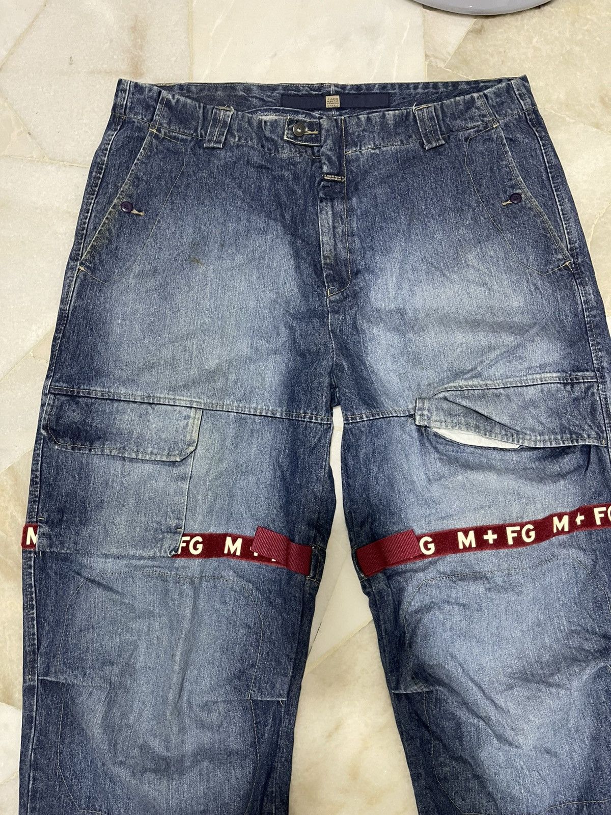 Marithe + Francois Girbaud Marithe Francois Girbaud Baggy Pants Size US 44 / EU 60 - 2 Thumbnail